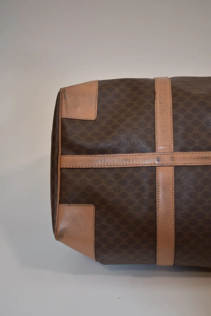 Celine Vintage Macadam Duffle Bag