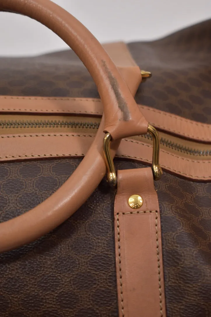 Celine Vintage Macadam Duffle Bag