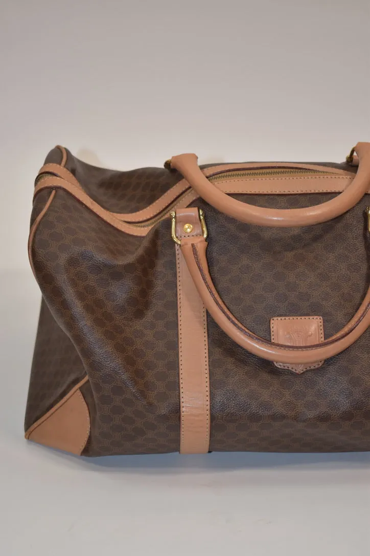 Celine Vintage Macadam Duffle Bag