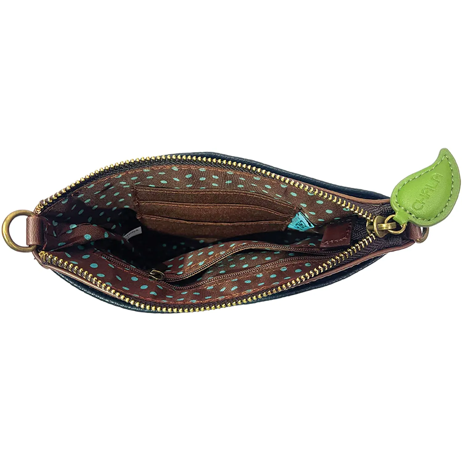 Chala Chickadee Mini Crossbody Blue Synthetic