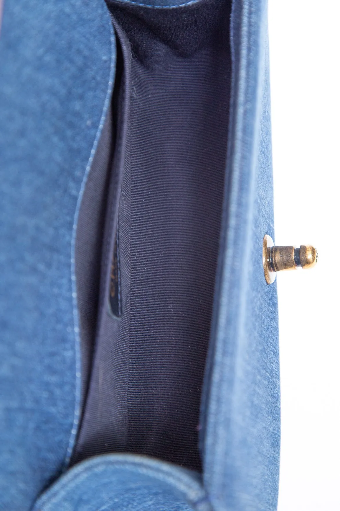 Chanel 2015/16 Denim Patchwork Boy Bag Handbag