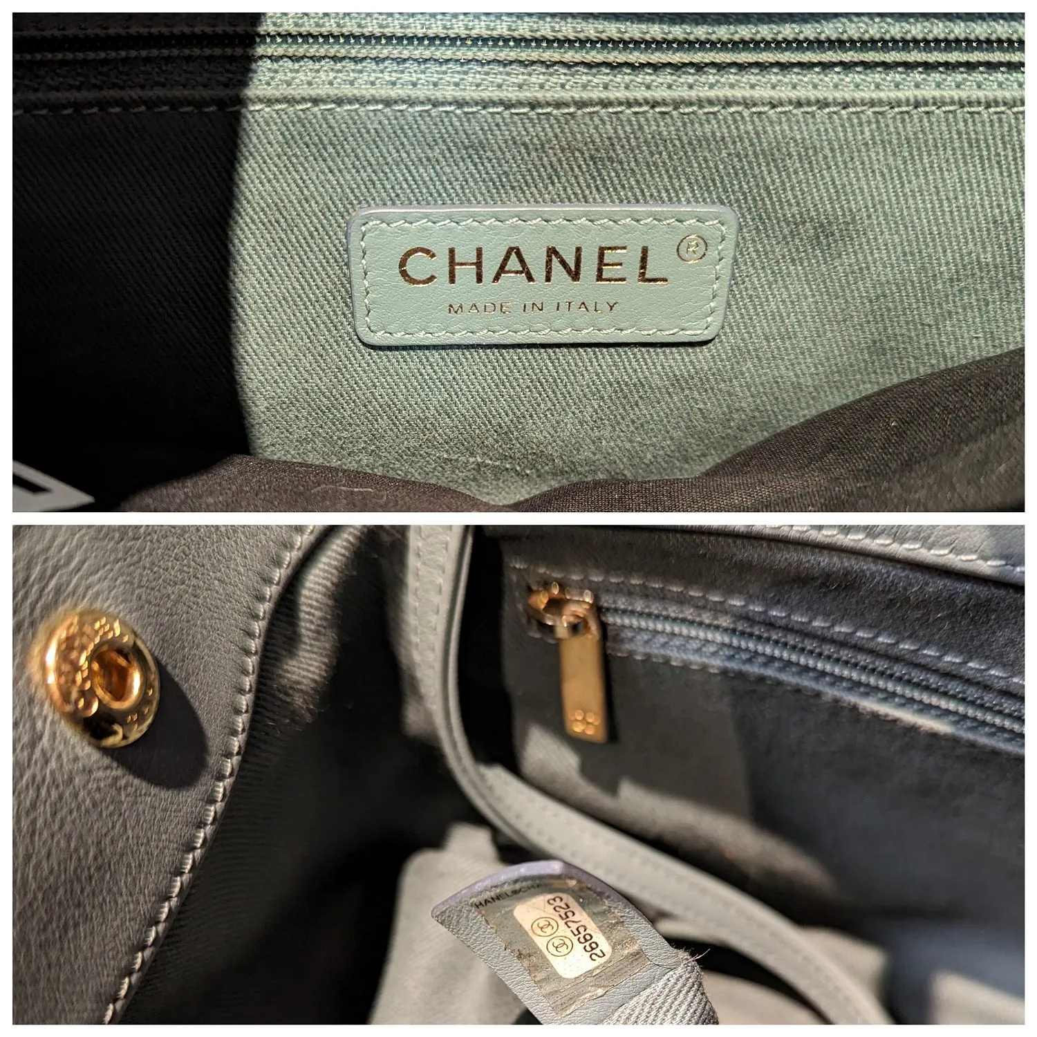 Chanel bag Aged Calfskin Coco Allure Shopping Tote