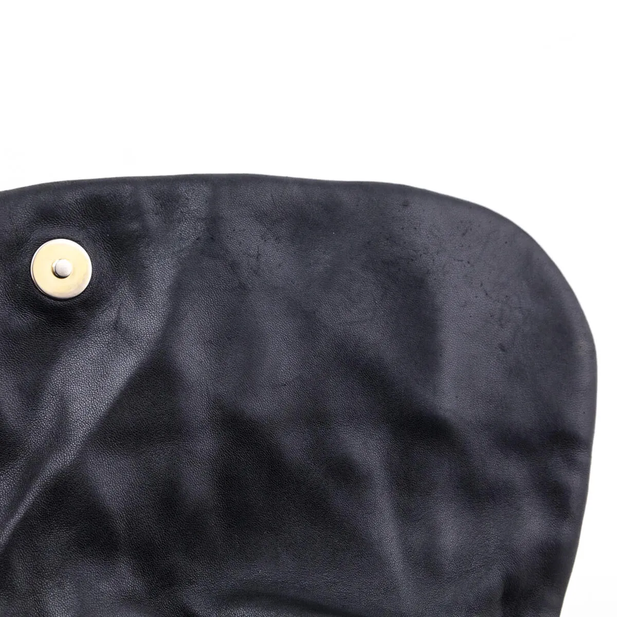 Chanel Black Quilted Lambskin Bubble Large Flap Shoulder Bag
