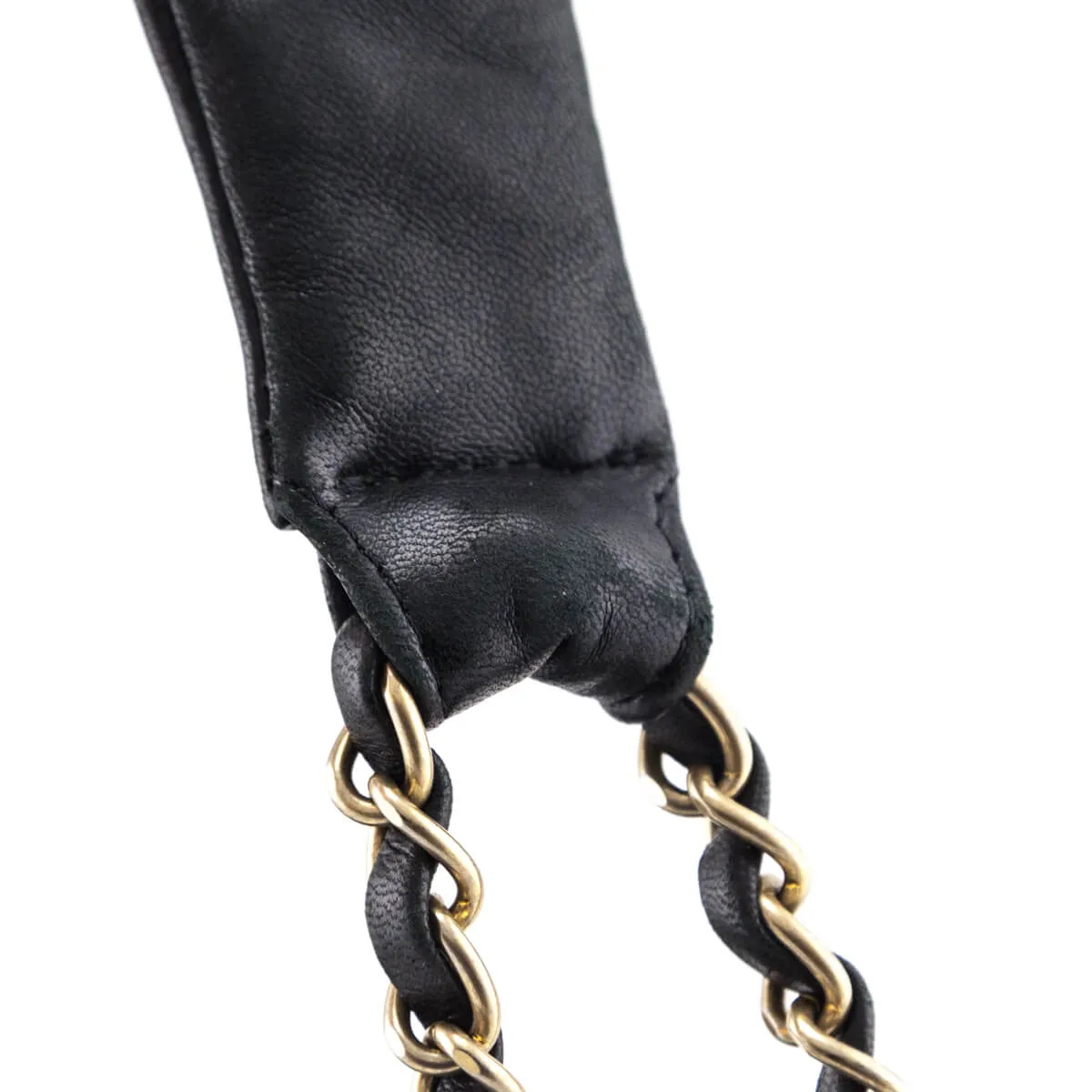 Chanel Black Quilted Lambskin Bubble Large Flap Shoulder Bag