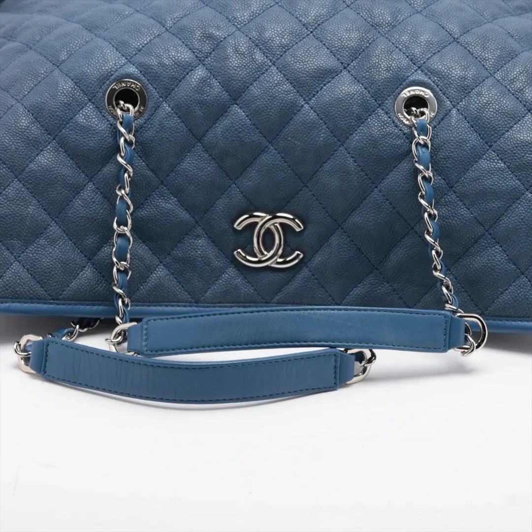 CHANEL CAVIAR QUILTED FRENCH RIVIERA HOBO BAG-HS
