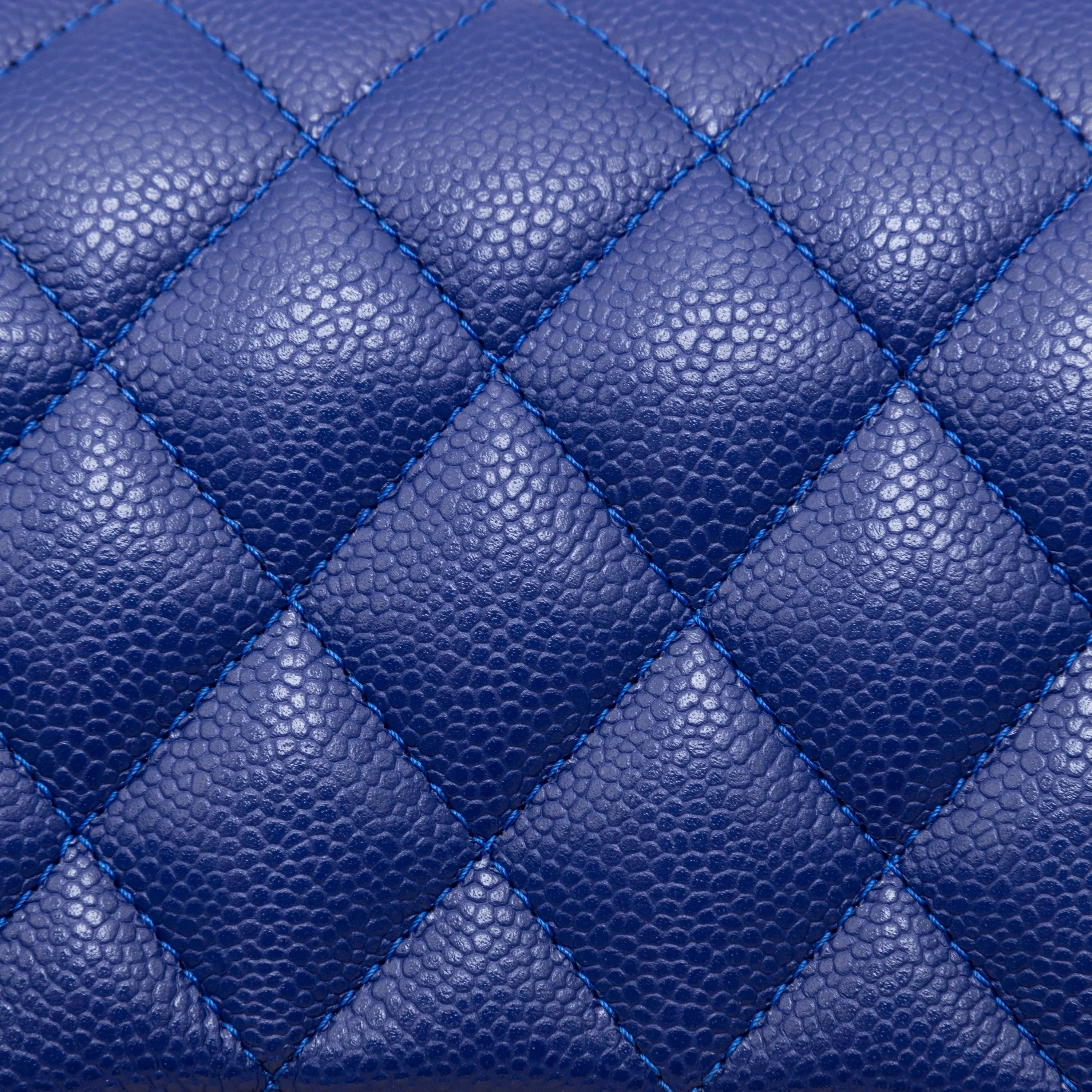 Chanel Caviar Quilted Leather Double Flap Bag - '20s