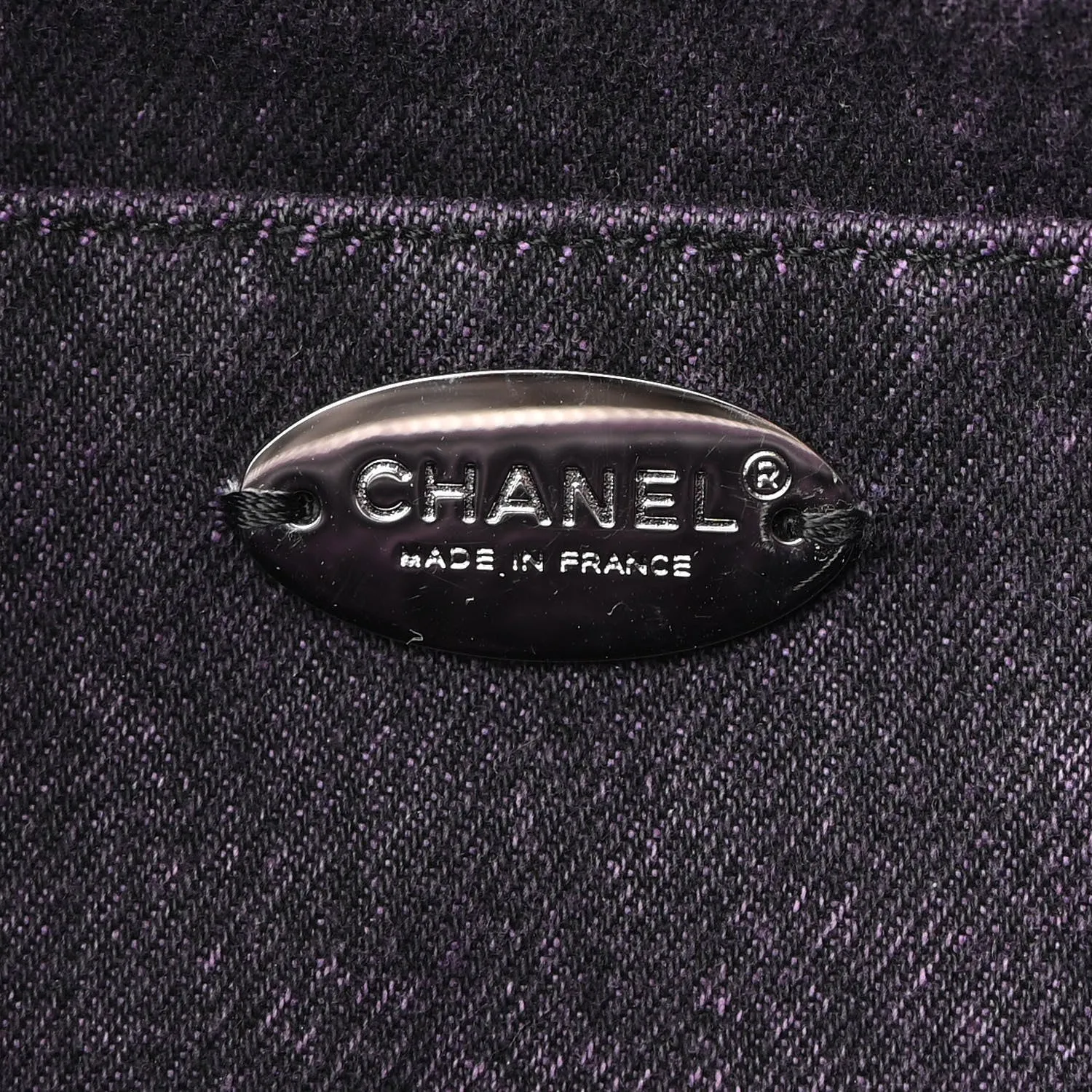 CHANEL DENIM QUILTED DENIMPRESSION WAIST BAG