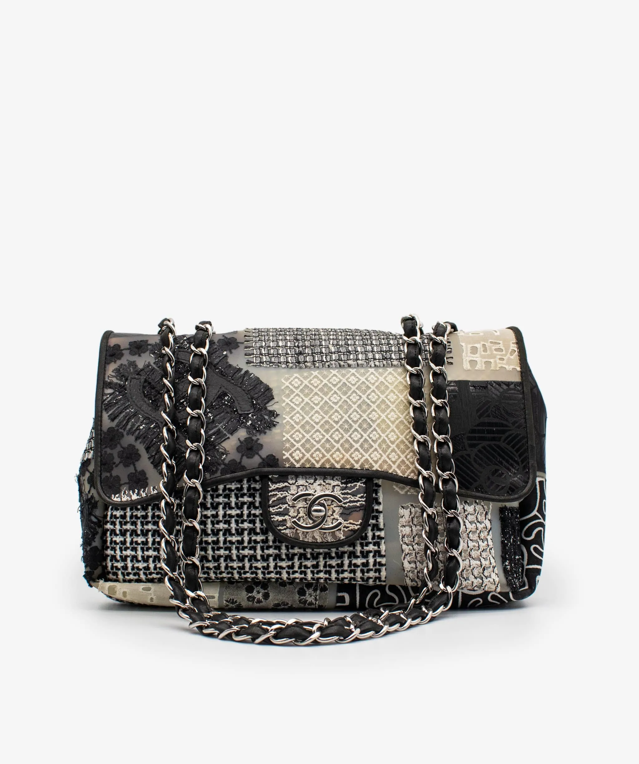 Chanel Jumbo Patchwork Flap Bag