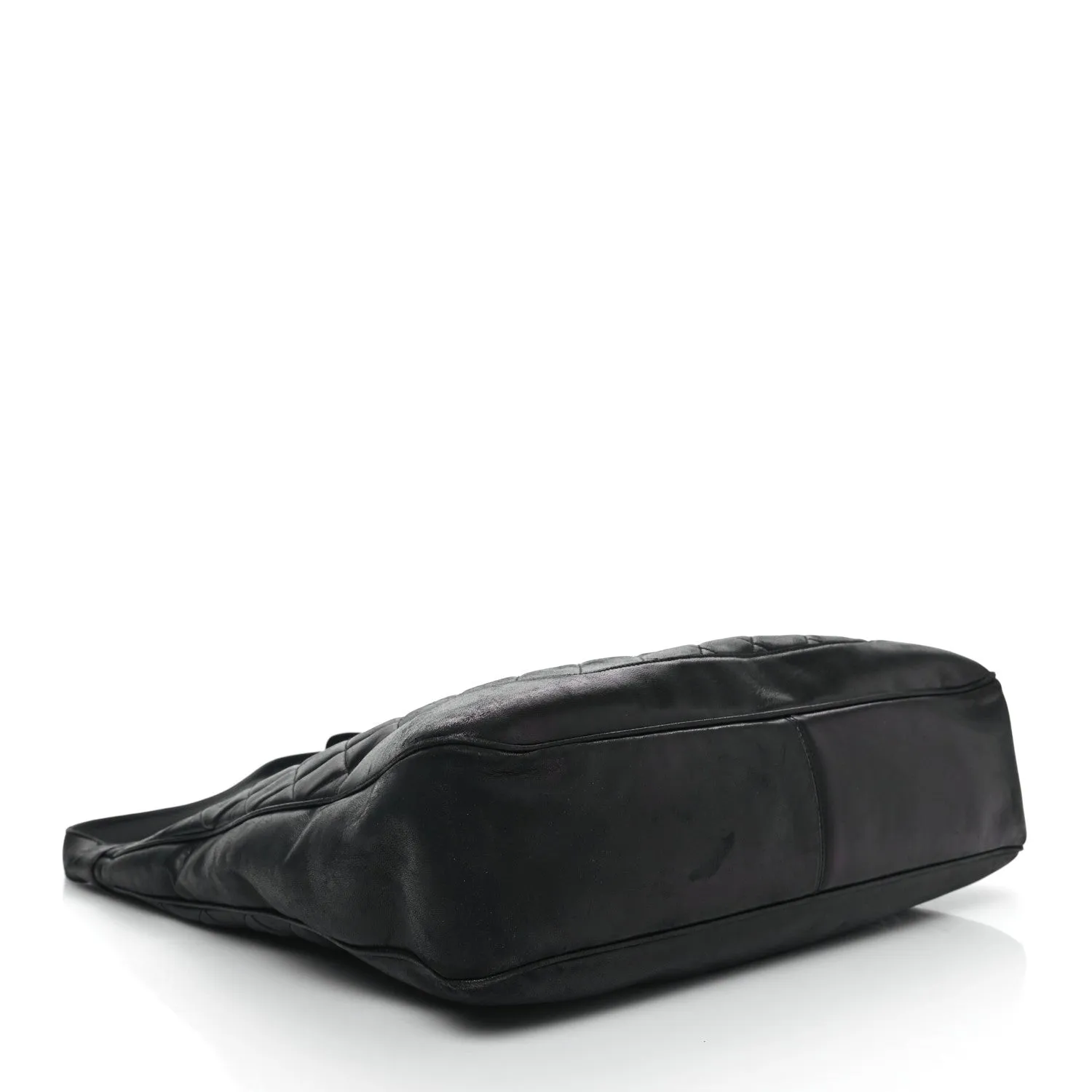 Chanel Lambskin Quilted Cc Shoulder Bag