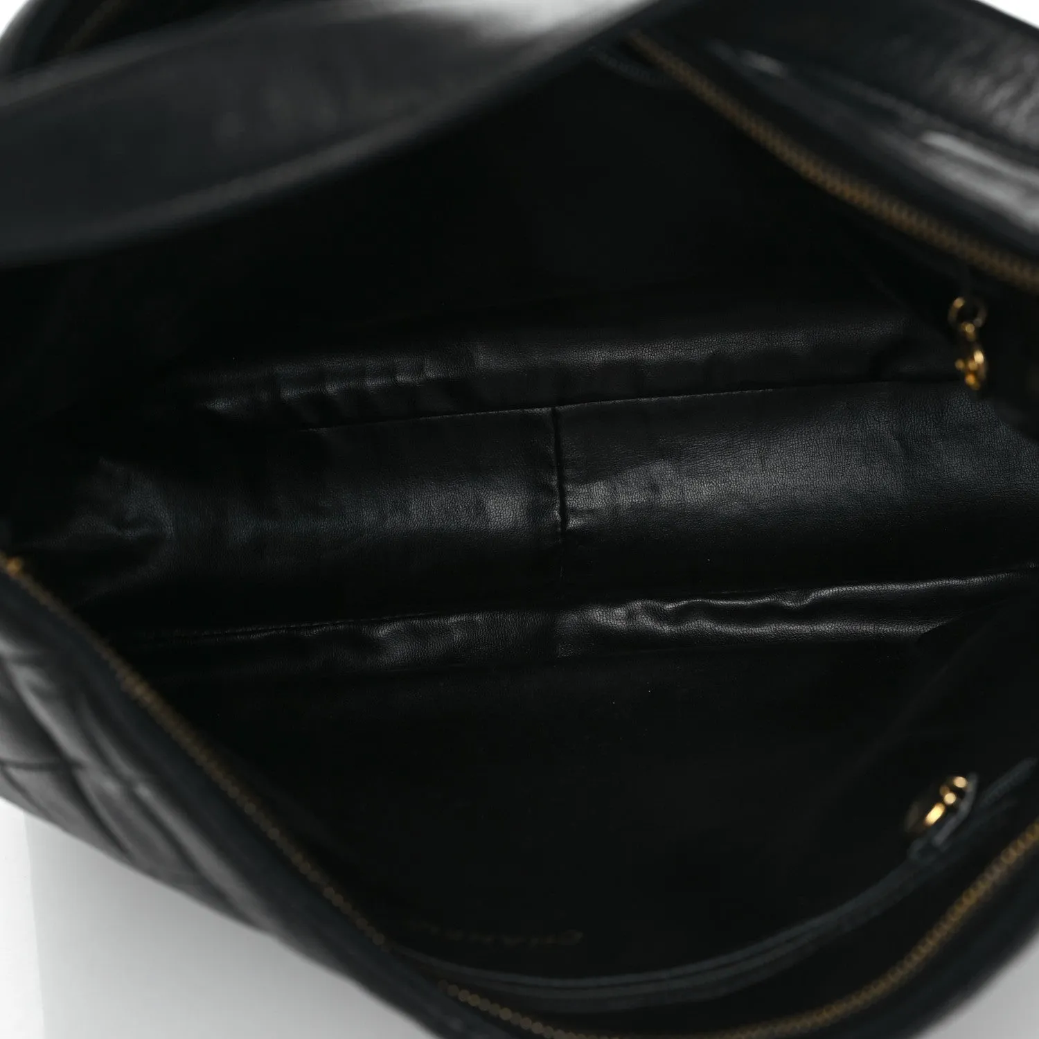 Chanel Lambskin Quilted Cc Shoulder Bag