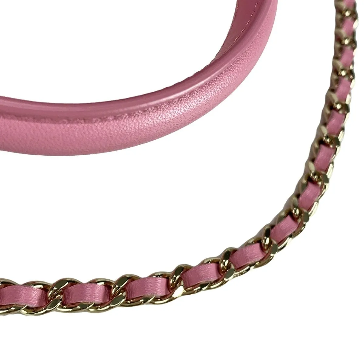 Chanel Pink Vanity Case Top Handle bag