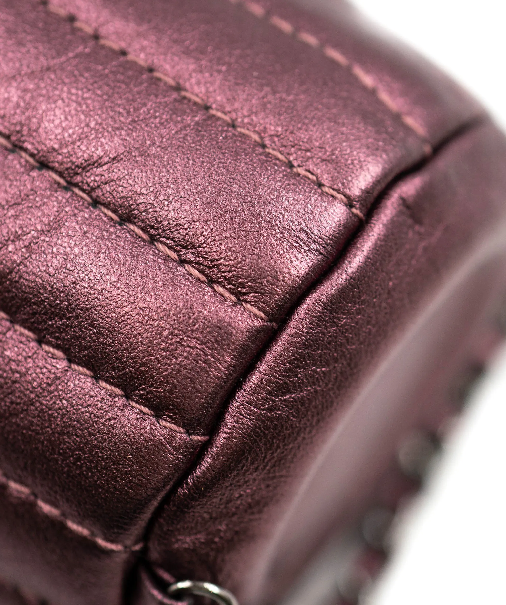 Chanel purple metallic mini Papillion bag AGL2339
