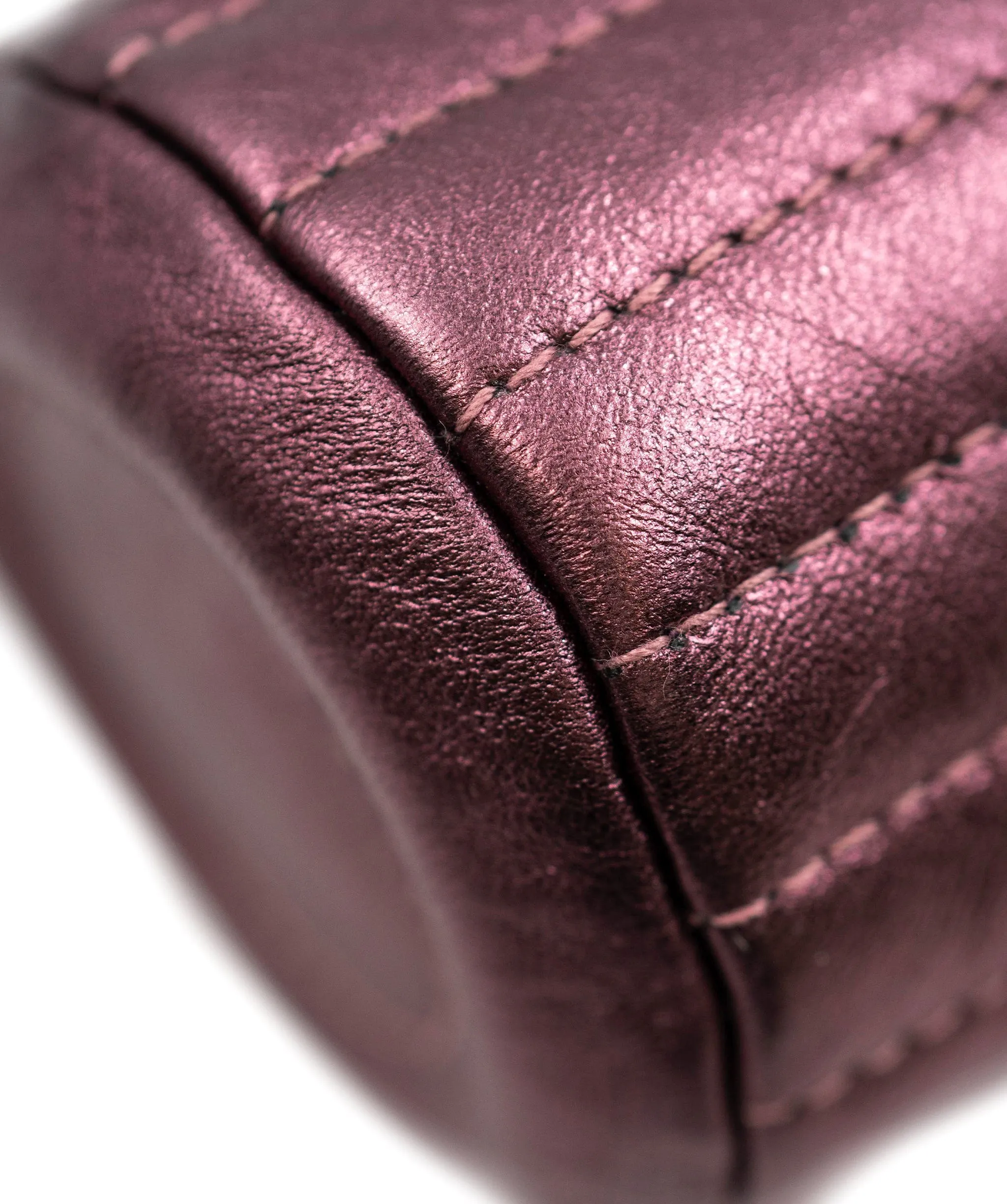 Chanel purple metallic mini Papillion bag AGL2339