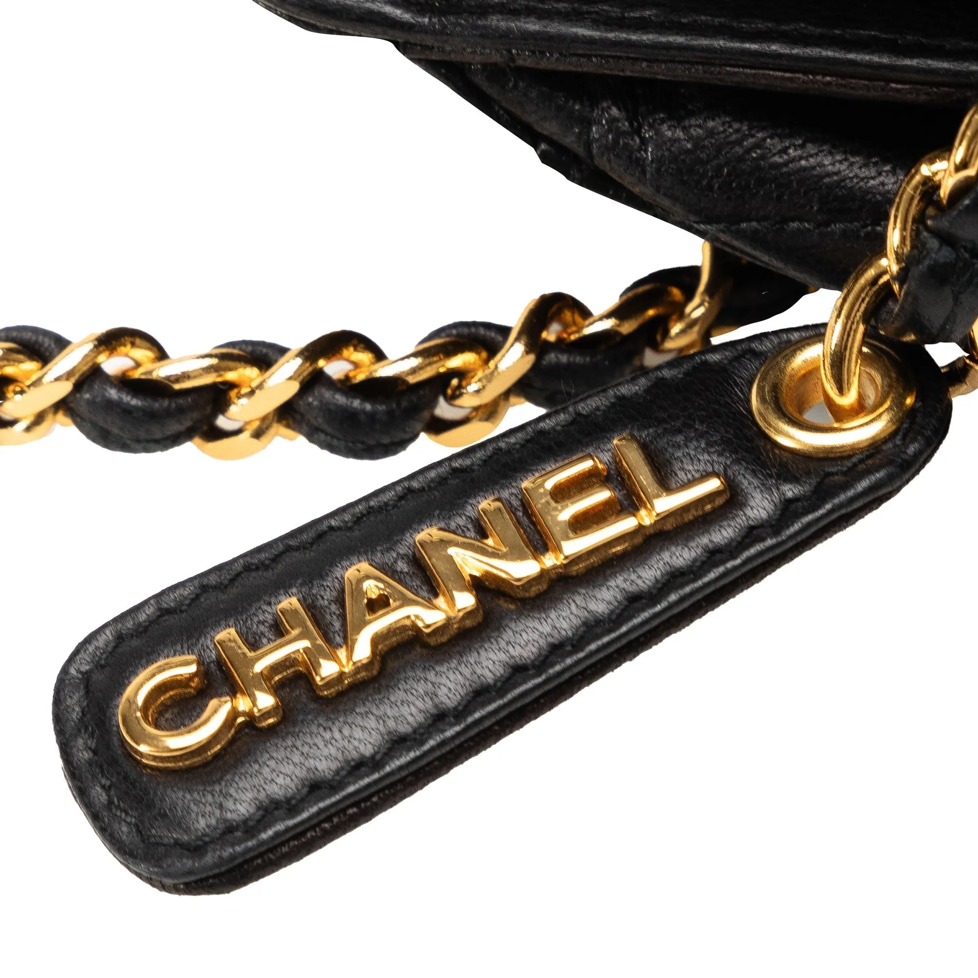 Chanel Quilted CC Lambskin Shoulder Bag