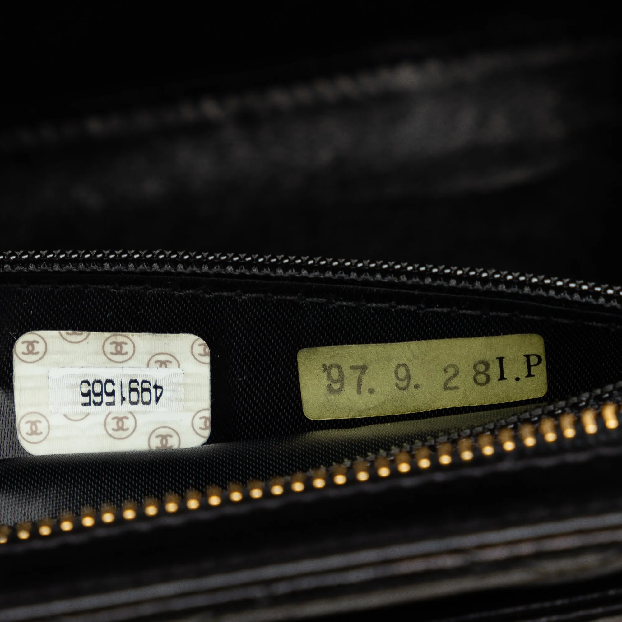 Chanel Quilted CC Lambskin Shoulder Bag