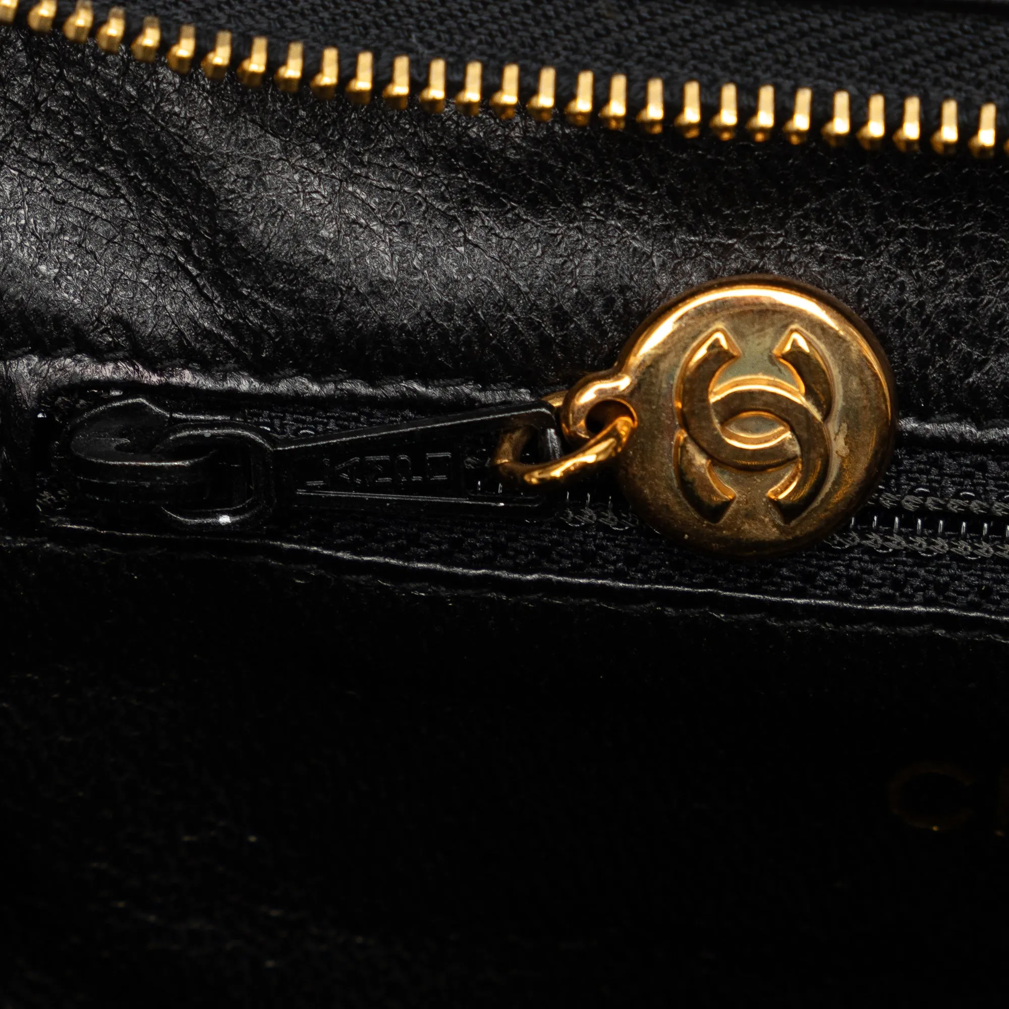 Chanel Quilted CC Lambskin Shoulder Bag