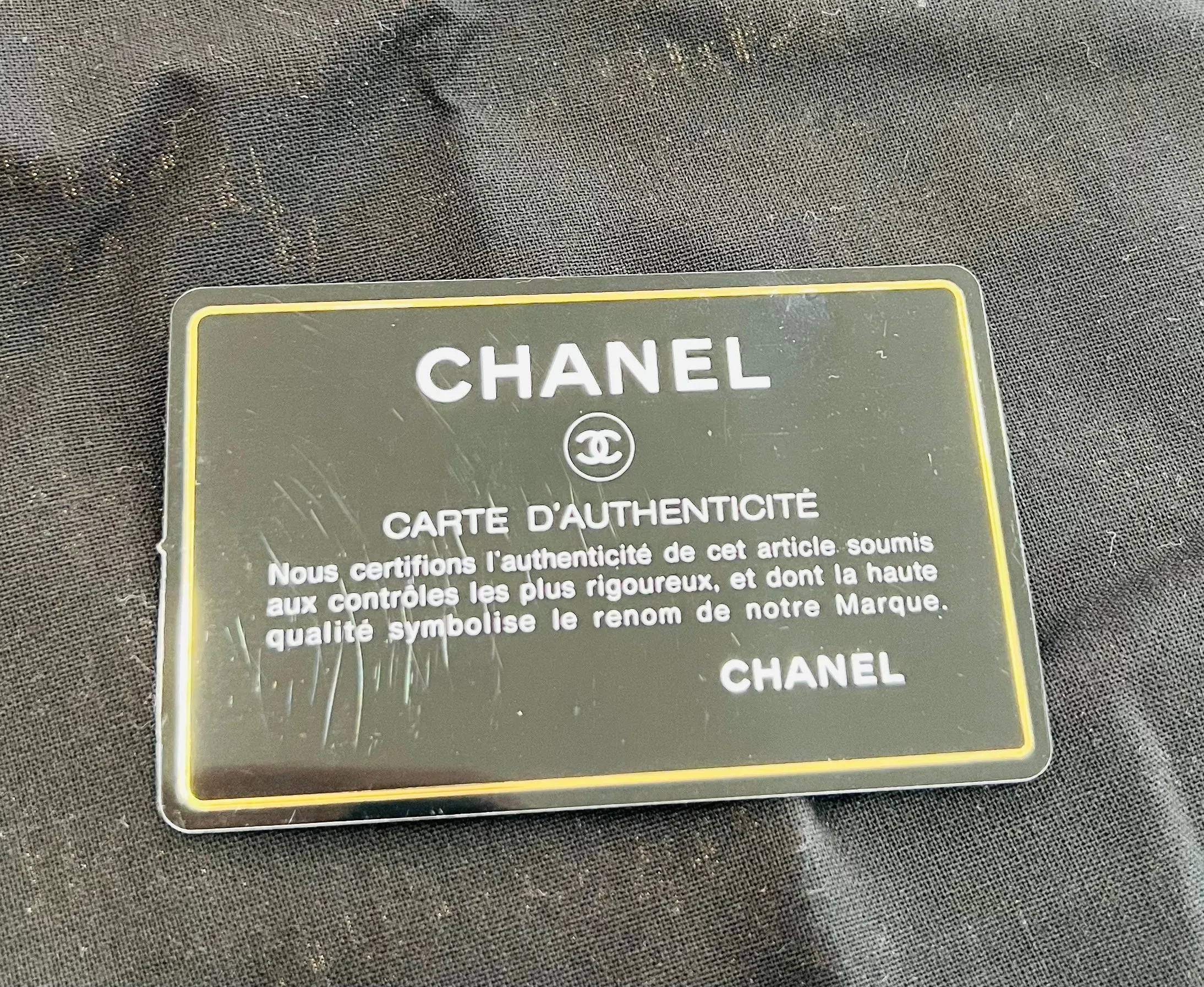 CHANEL QUILTED LAMBSKIN PEARL CHAIN MEDIUM FLAP BAG