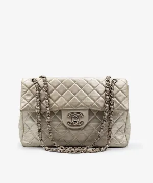 Chanel Silver Flap Bag