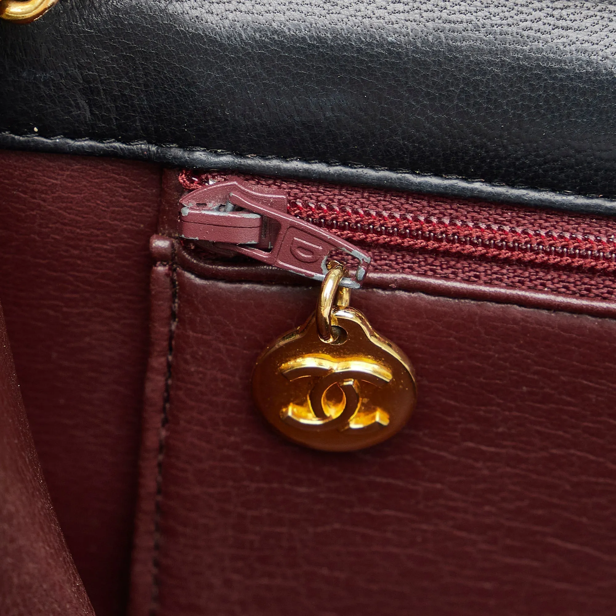 CHANEL Small CC Quilted Full Flap Shoulder Bag