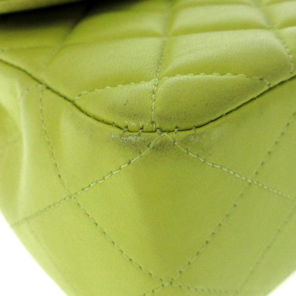 Chanel top handle green Bag