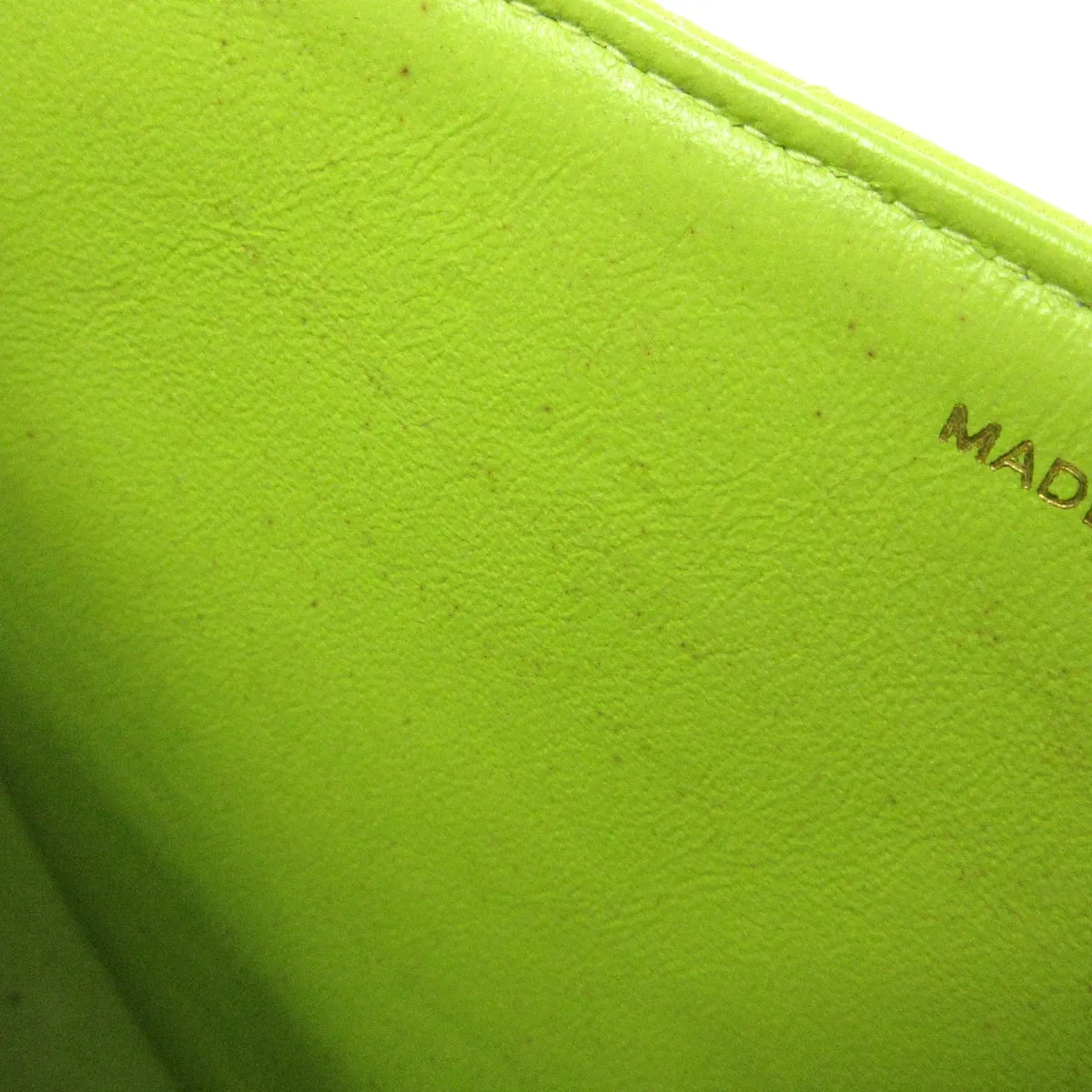 Chanel top handle green Bag