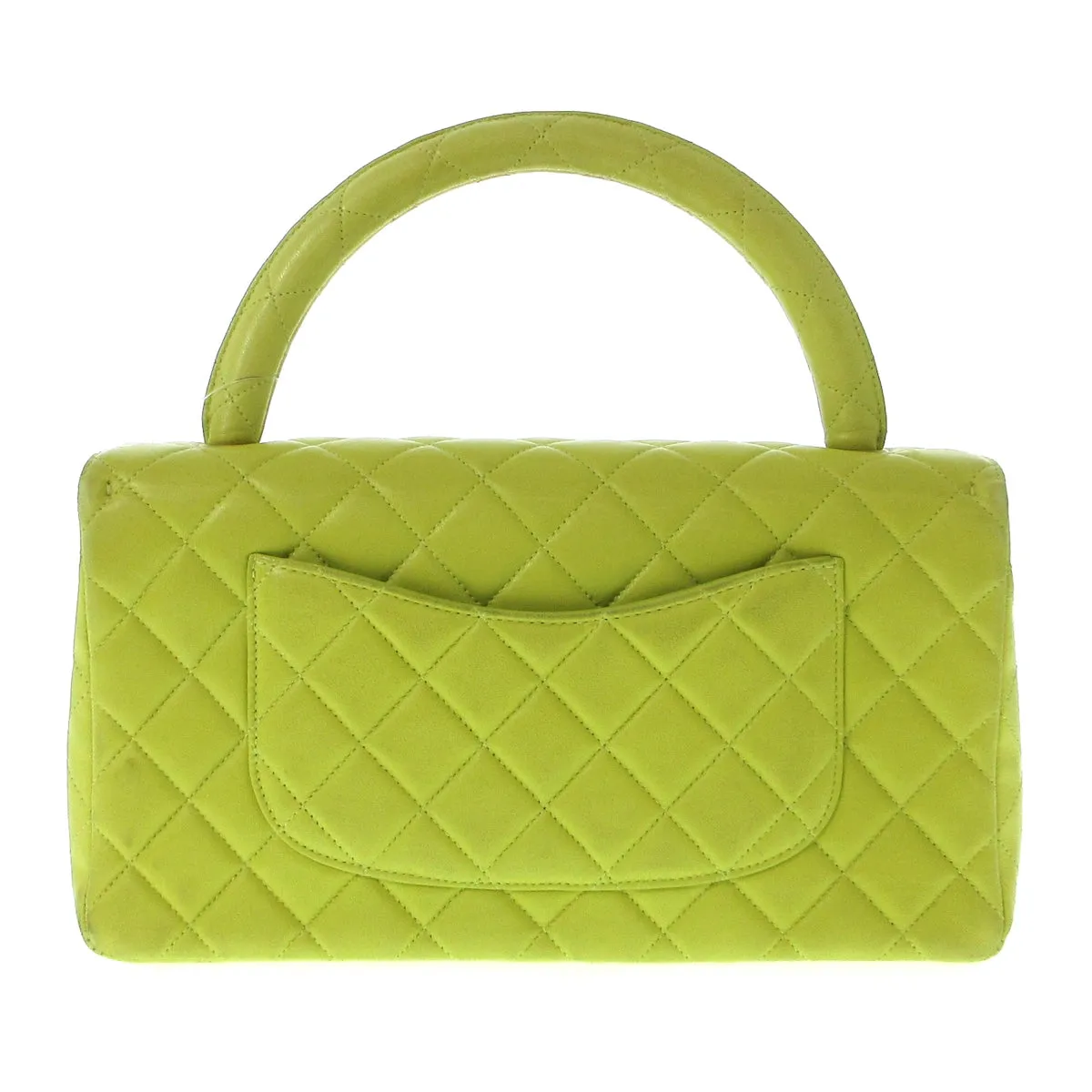 Chanel top handle green Bag