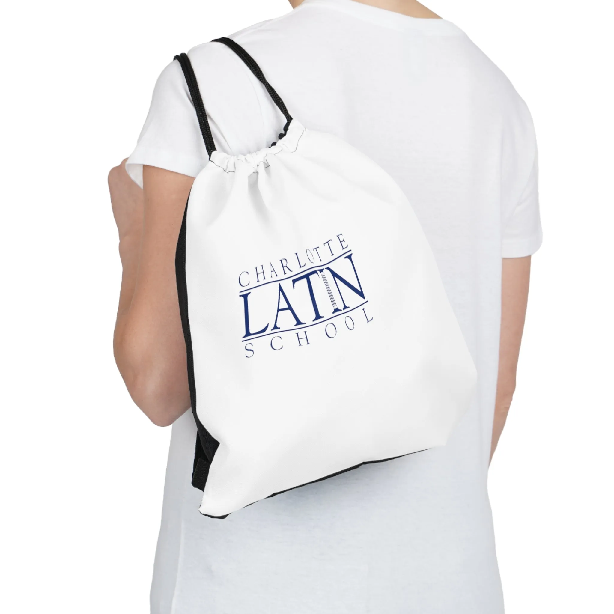 Charlotte Latin Outdoor Drawstring Bag