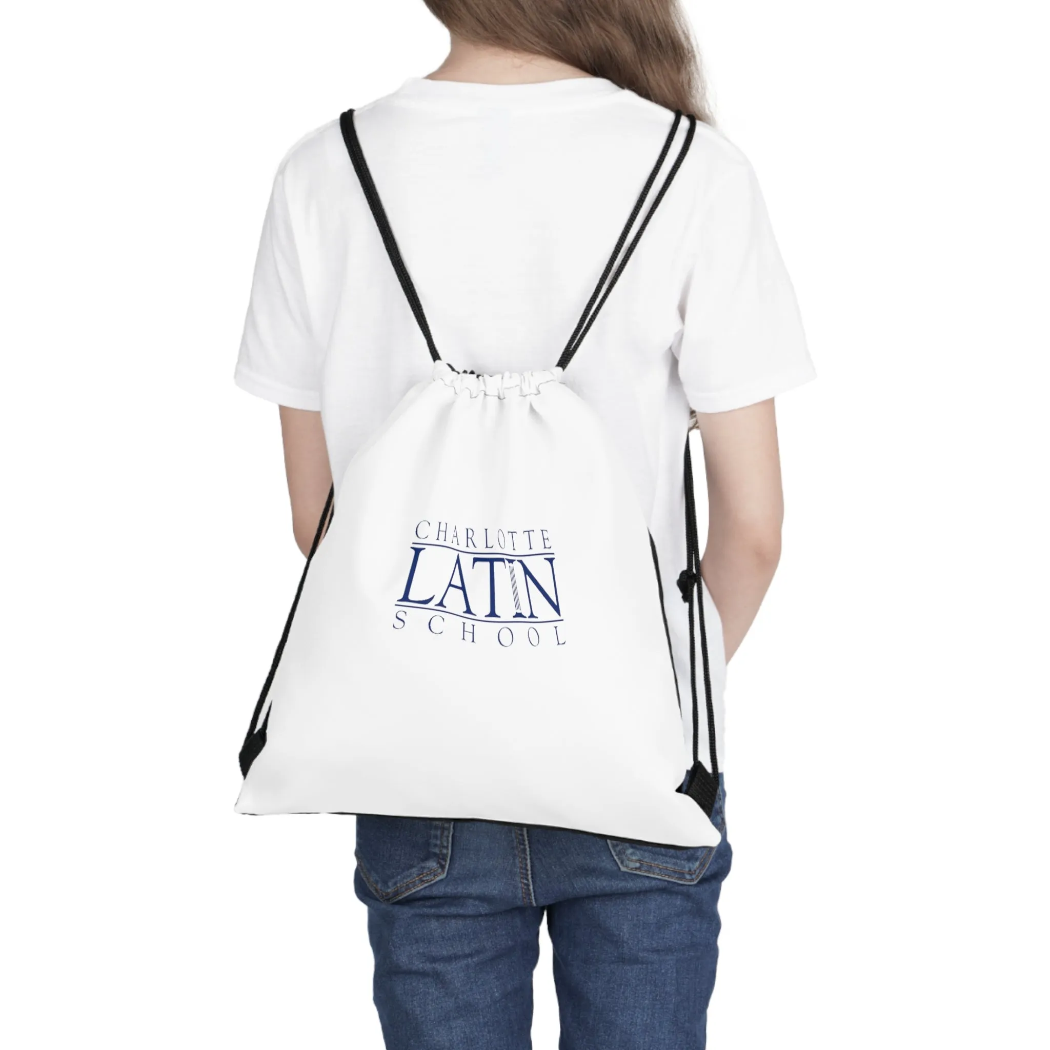 Charlotte Latin Outdoor Drawstring Bag