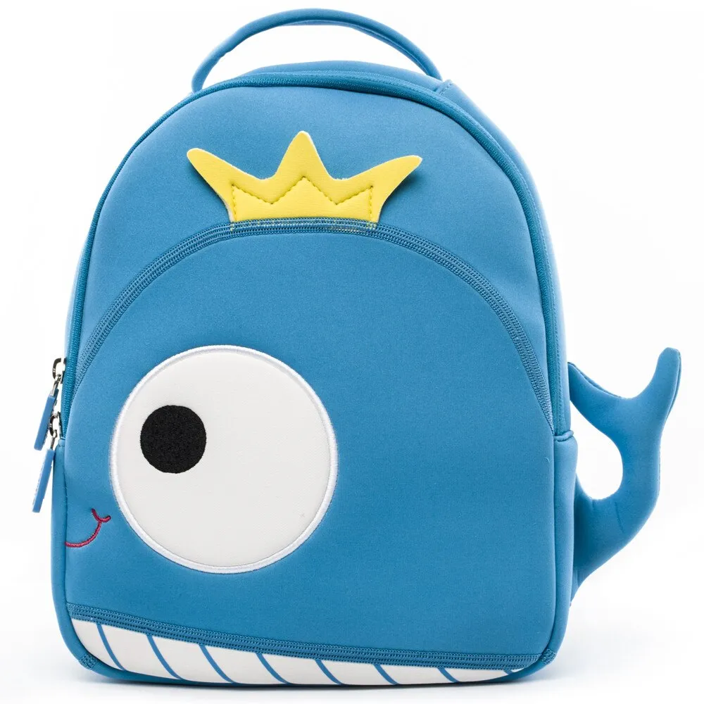 Christmas Gift Cocomilo Brand 3D Cartoon Whale School Bags For Toddler Girls Boys Animal Backpacks Children Schoolbag