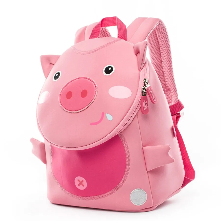 Christmas Gift Cocomilo Brand 3D Cartoon Whale School Bags For Toddler Girls Boys Animal Backpacks Children Schoolbag