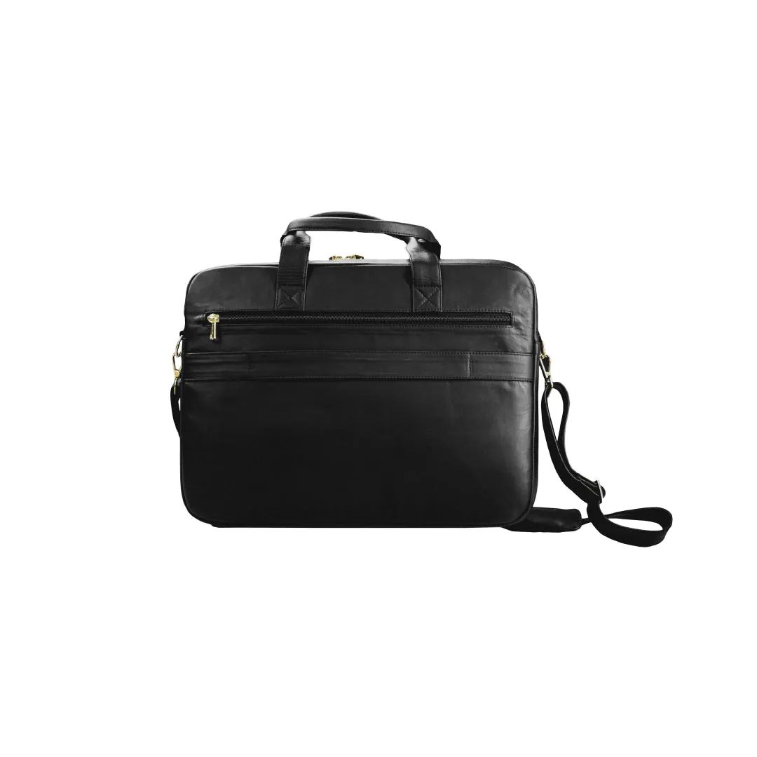 Classic Heritage Leather Briefcase