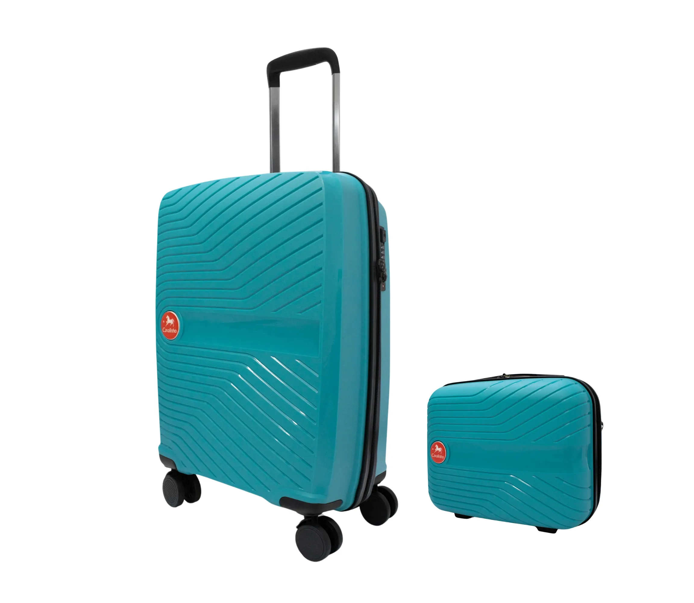 Colorful 2 Piece Luggage Set (15" & 19")