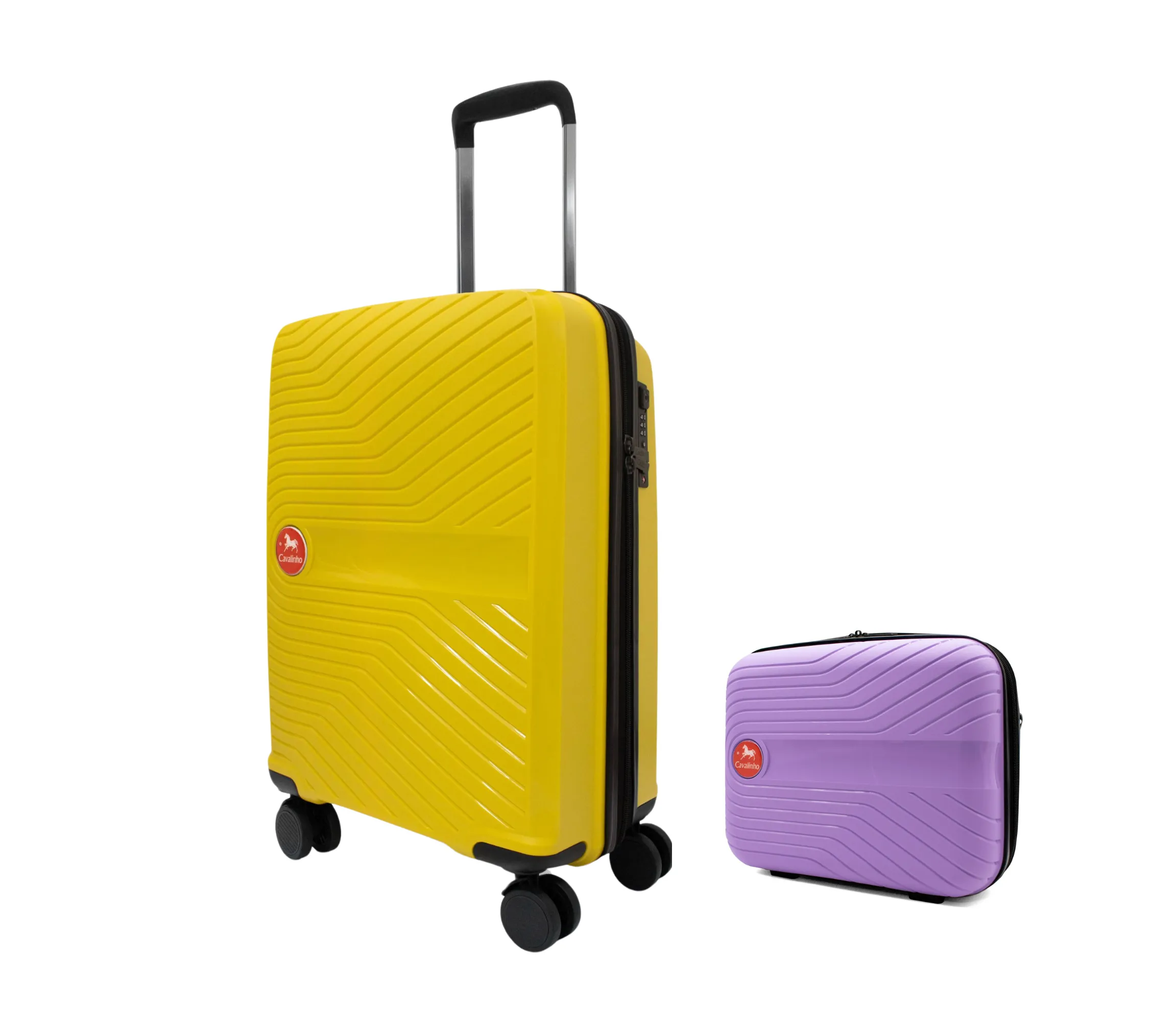 Colorful 2 Piece Luggage Set (15" & 19")
