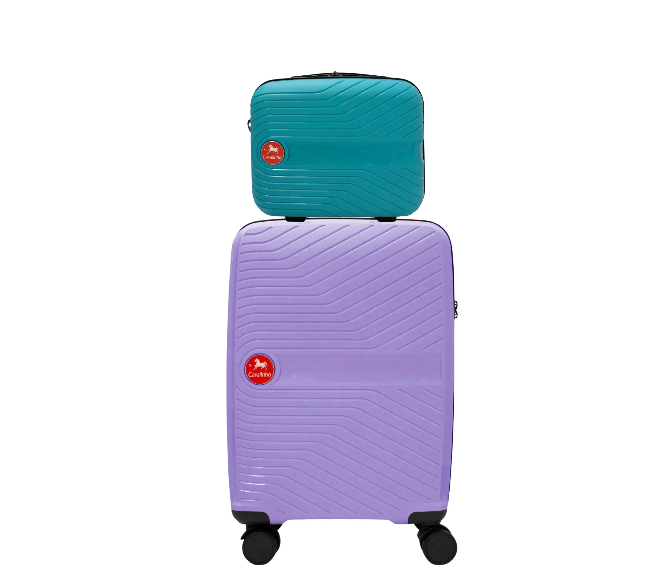Colorful 2 Piece Luggage Set (15" & 19")