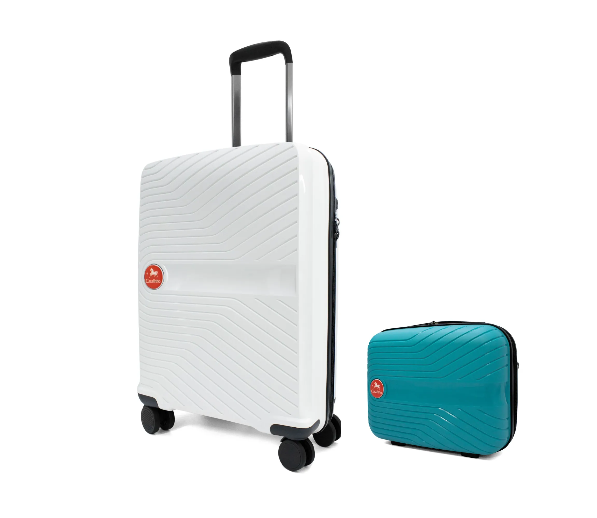 Colorful 2 Piece Luggage Set (15" & 19")