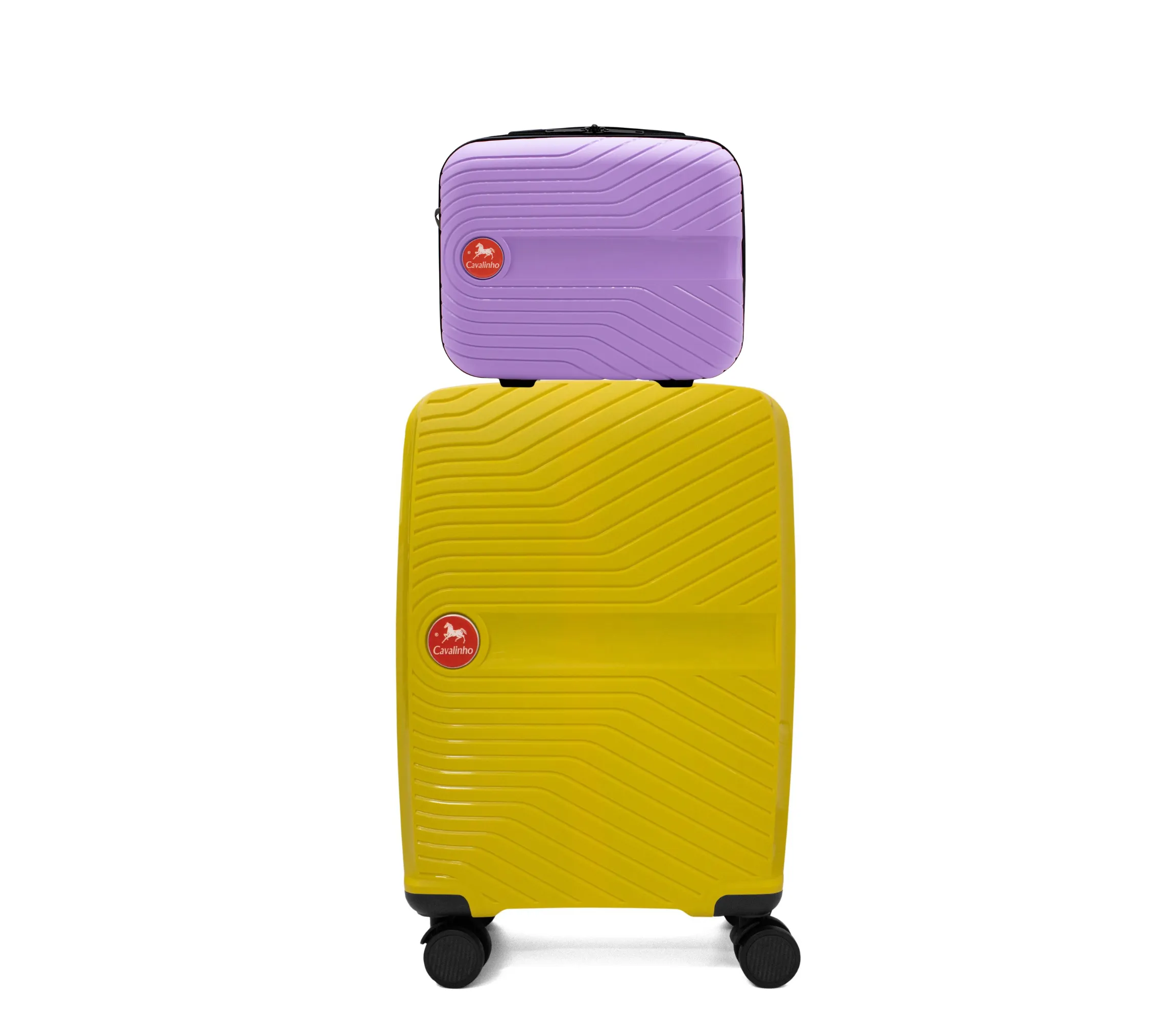 Colorful 2 Piece Luggage Set (15" & 19")