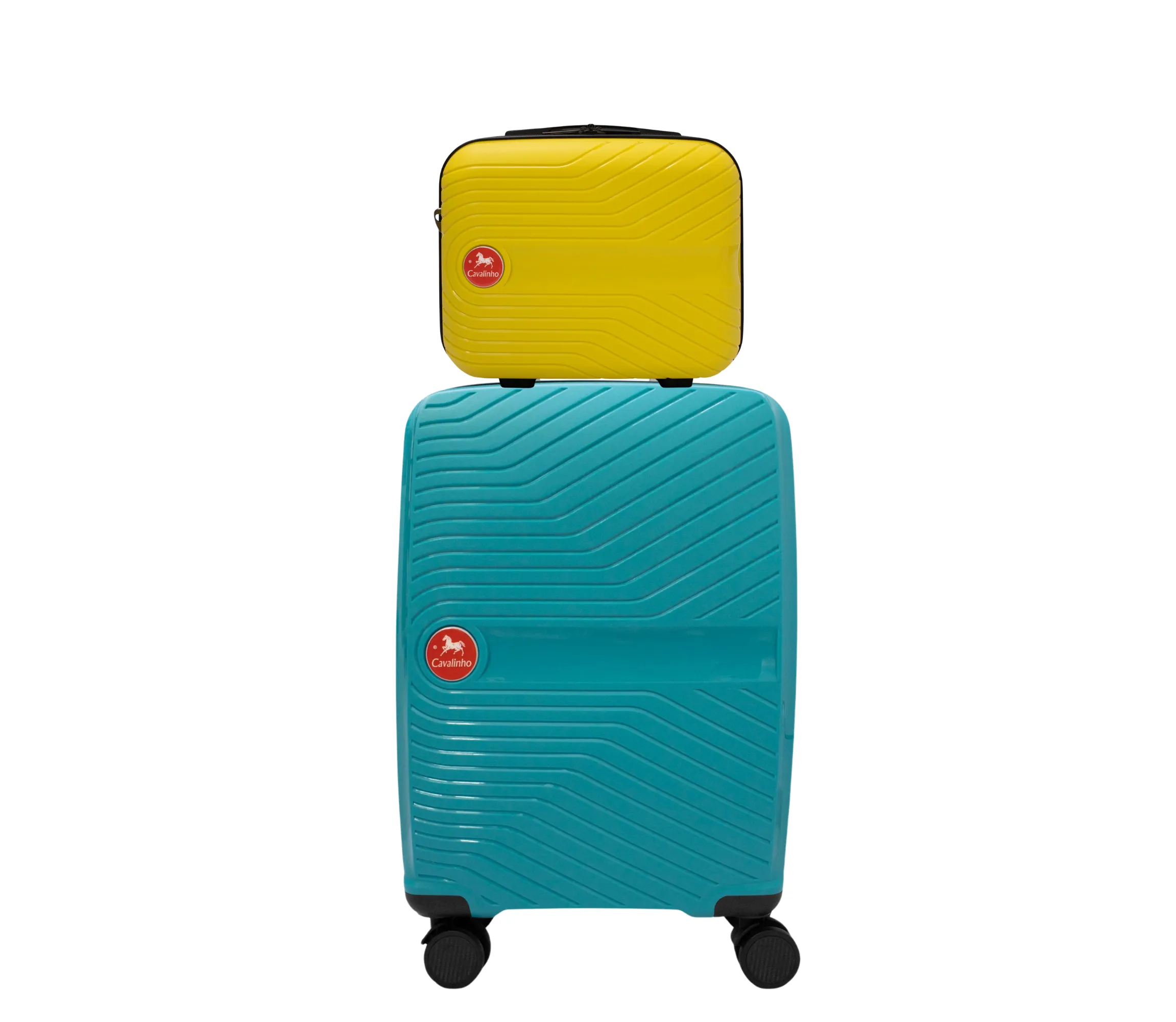 Colorful 2 Piece Luggage Set (15" & 19")
