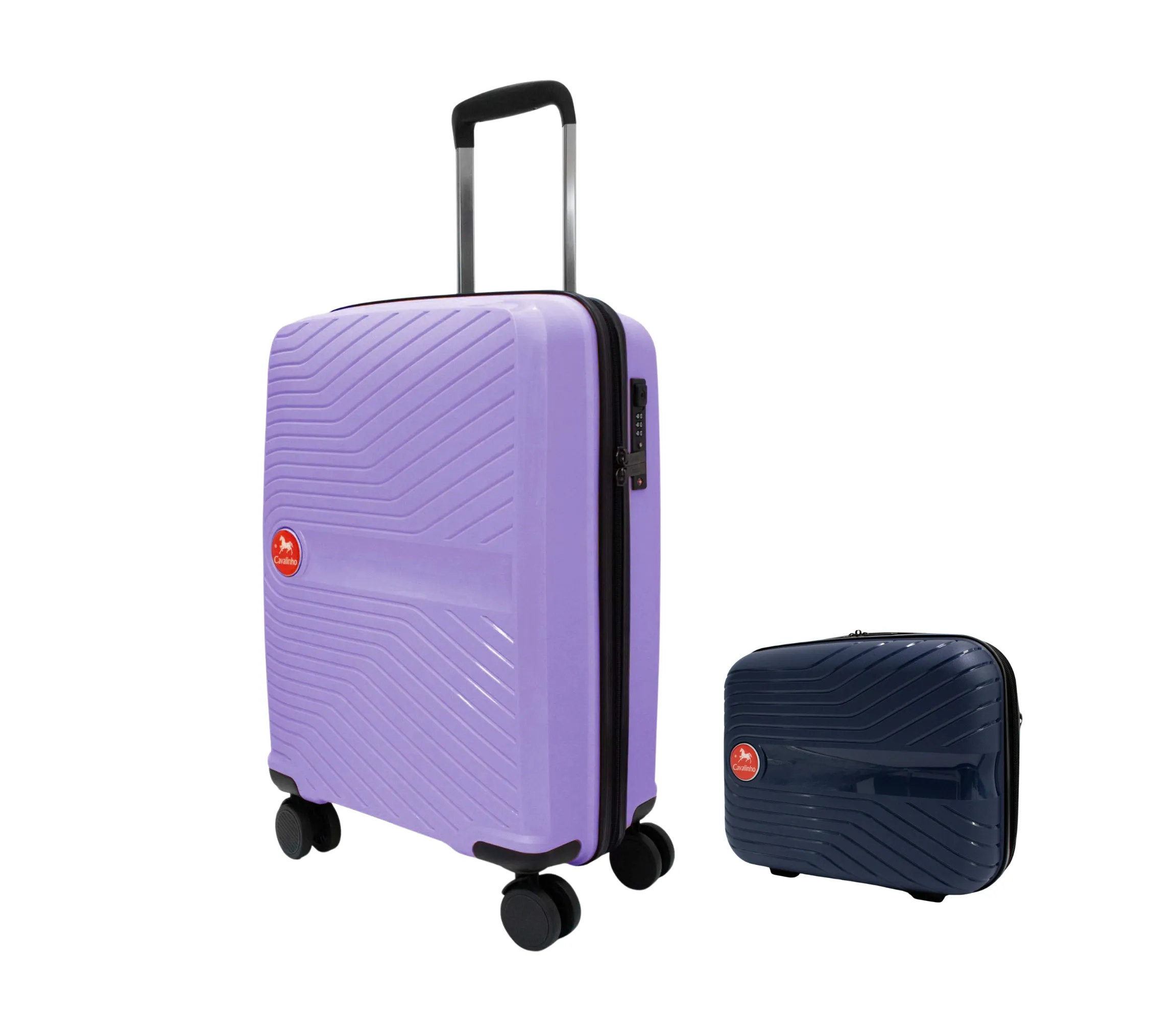 Colorful 2 Piece Luggage Set (15" & 19")