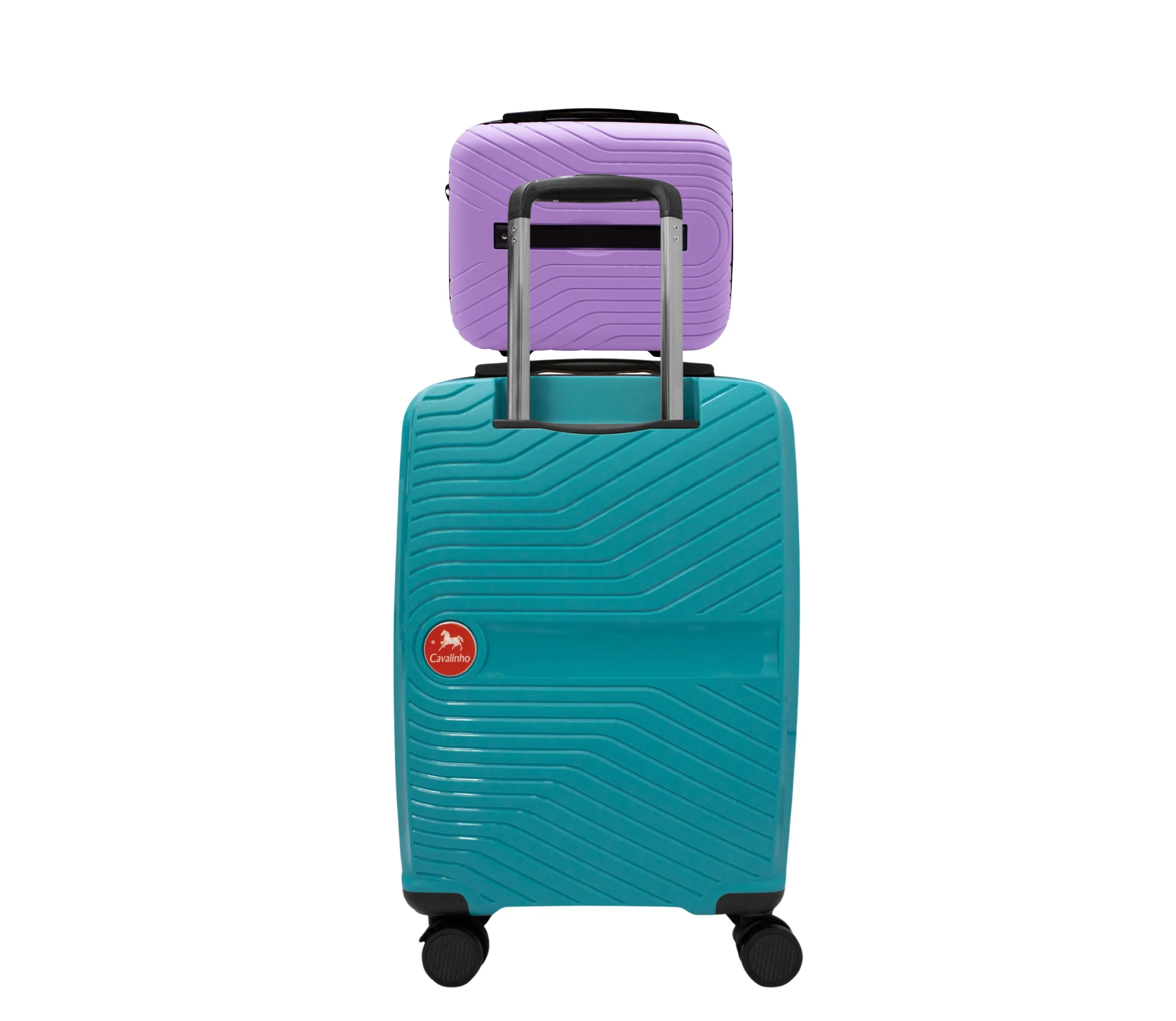 Colorful 2 Piece Luggage Set (15" & 19")
