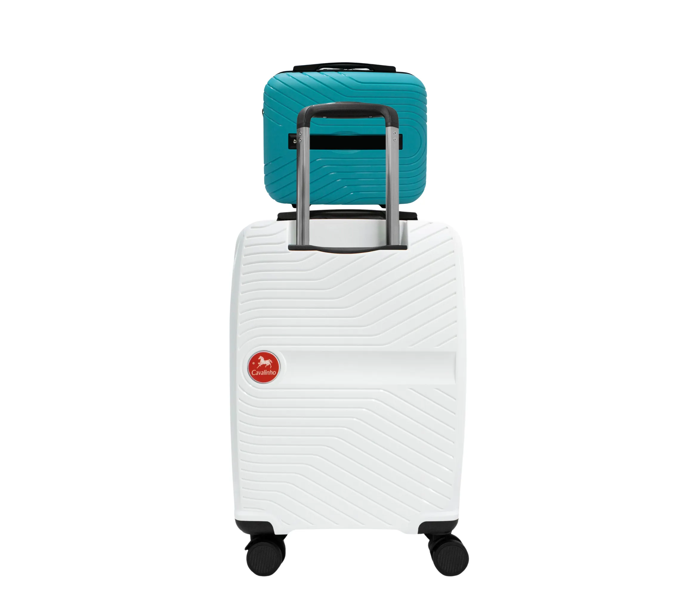 Colorful 2 Piece Luggage Set (15" & 19")