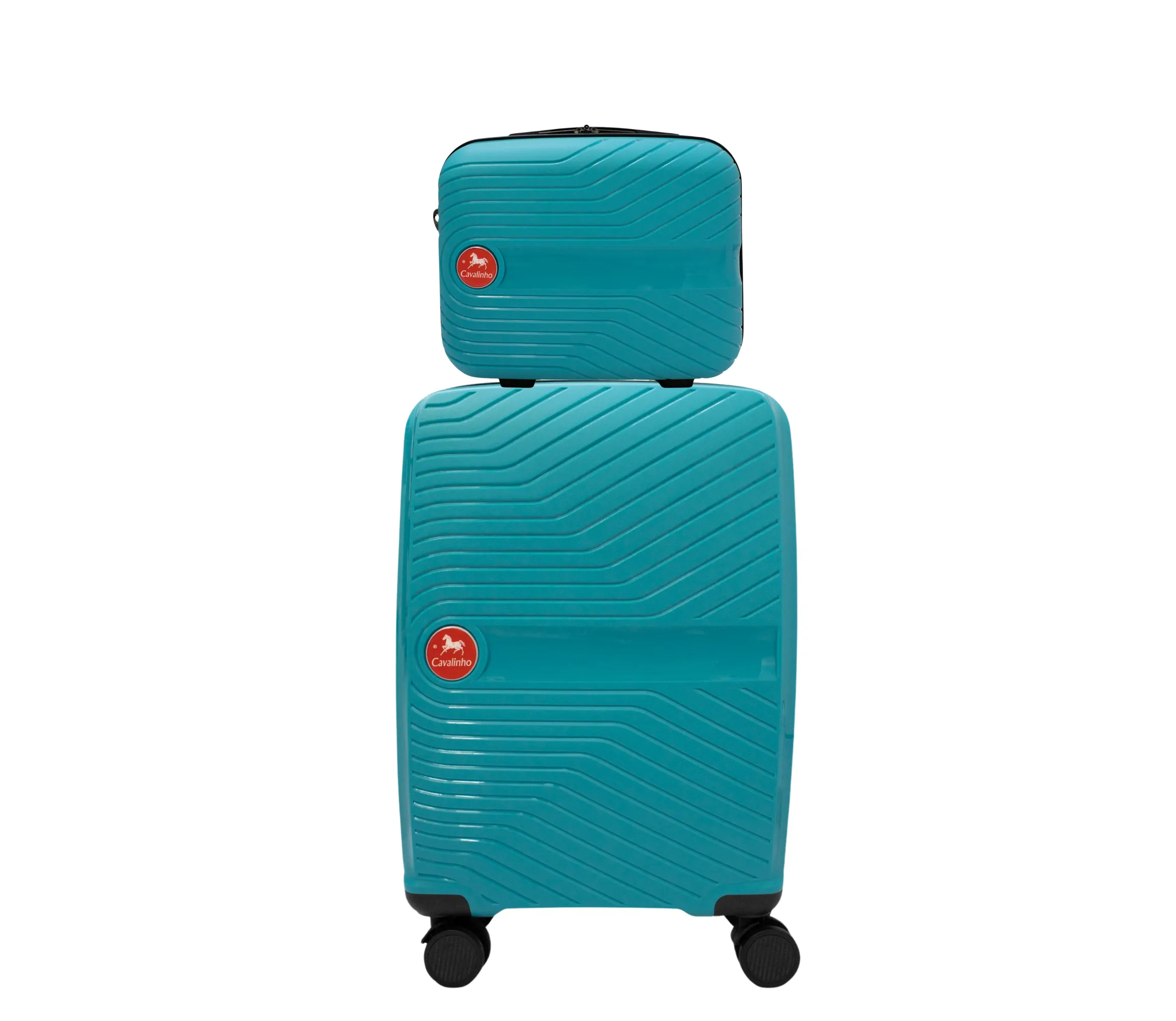 Colorful 2 Piece Luggage Set (15" & 19")