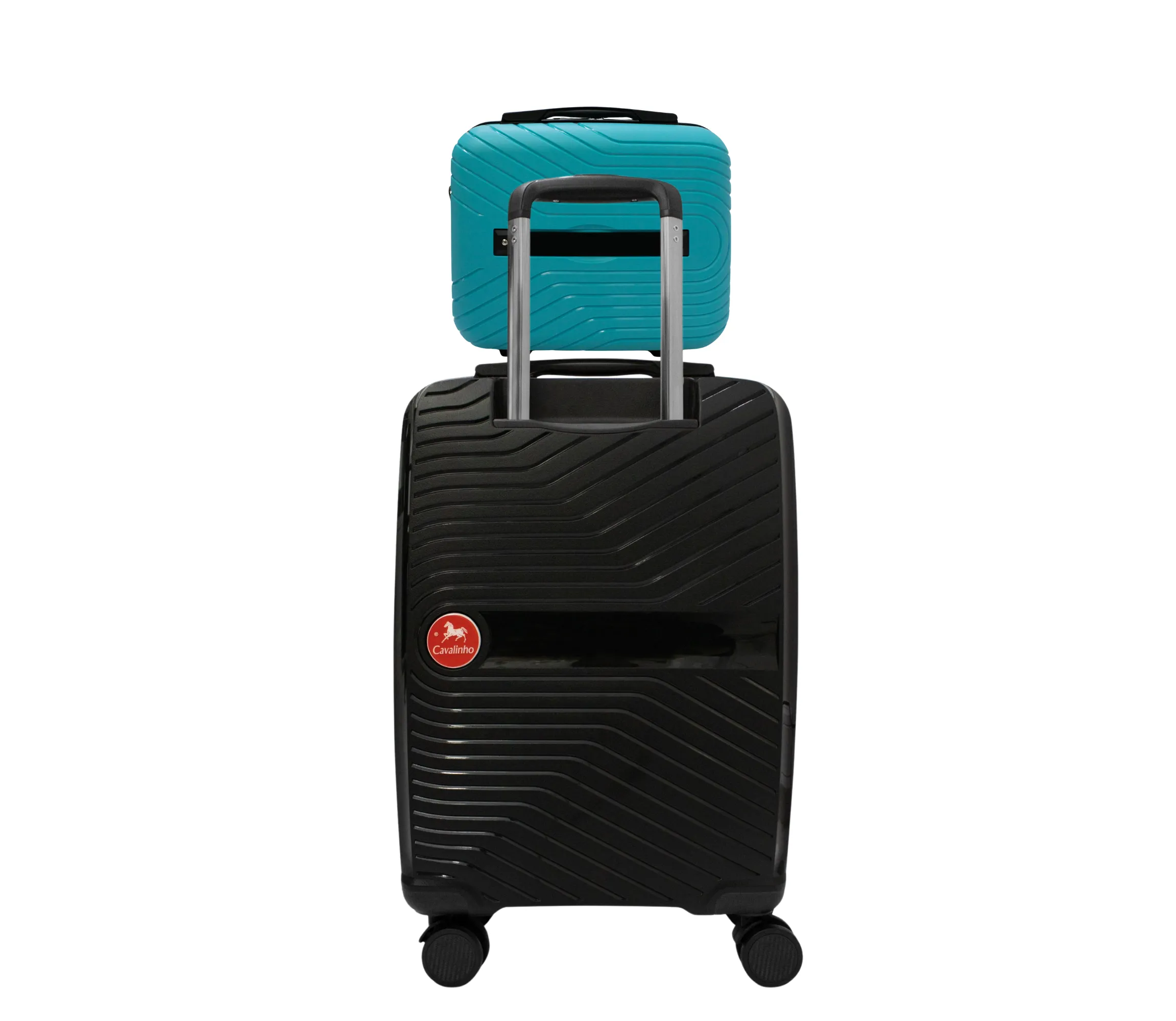 Colorful 2 Piece Luggage Set (15" & 19")