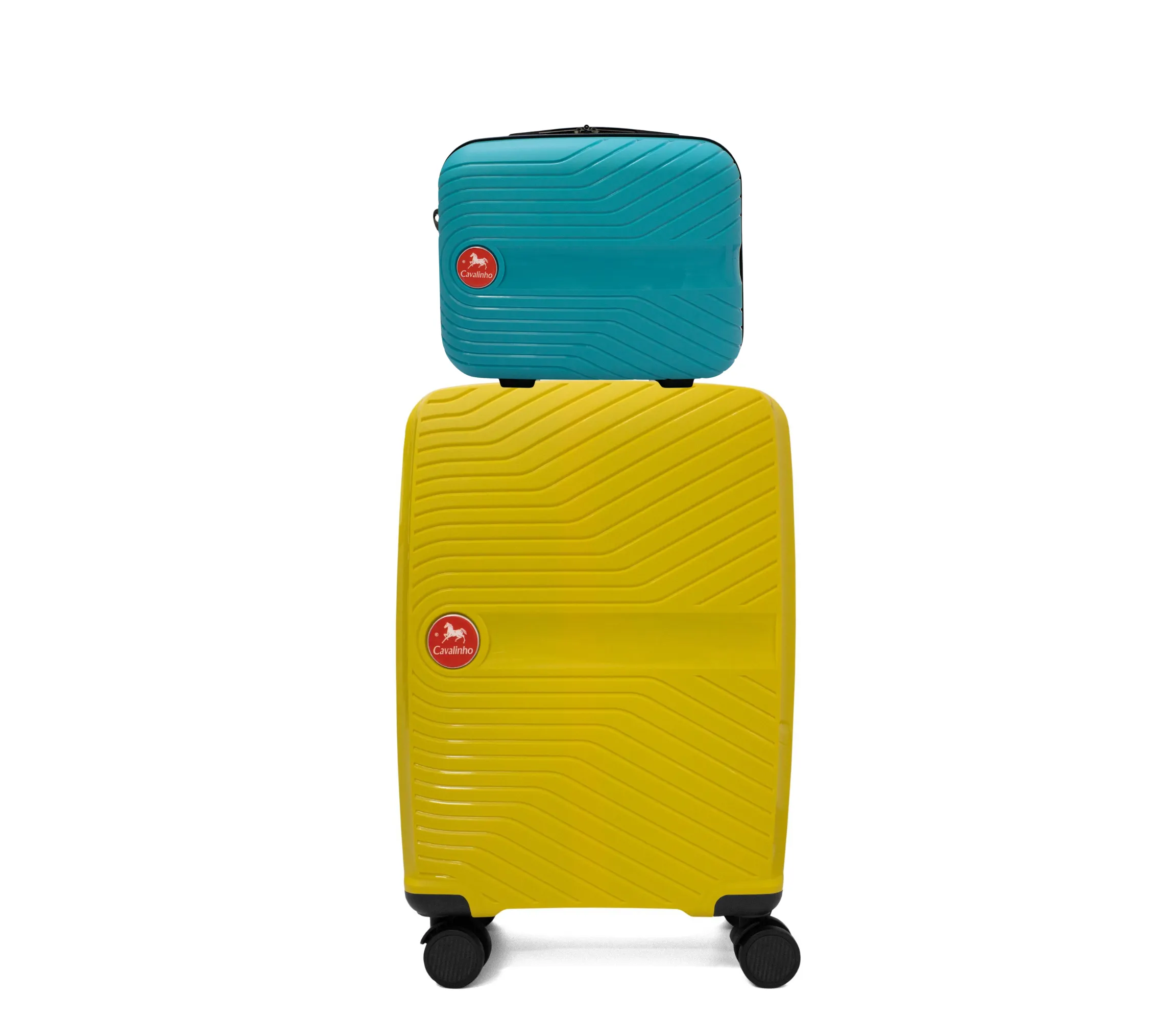 Colorful 2 Piece Luggage Set (15" & 19")