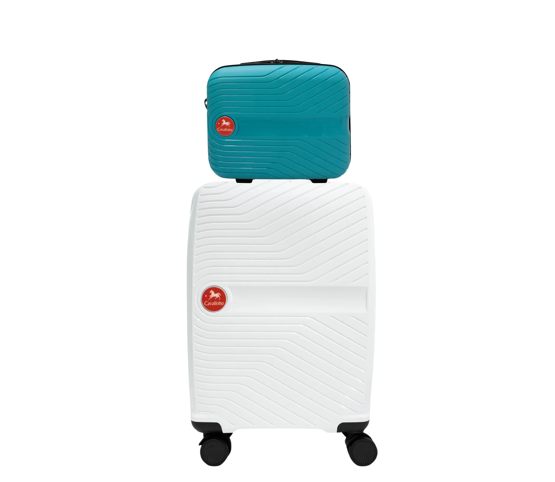 Colorful 2 Piece Luggage Set (15" & 19")