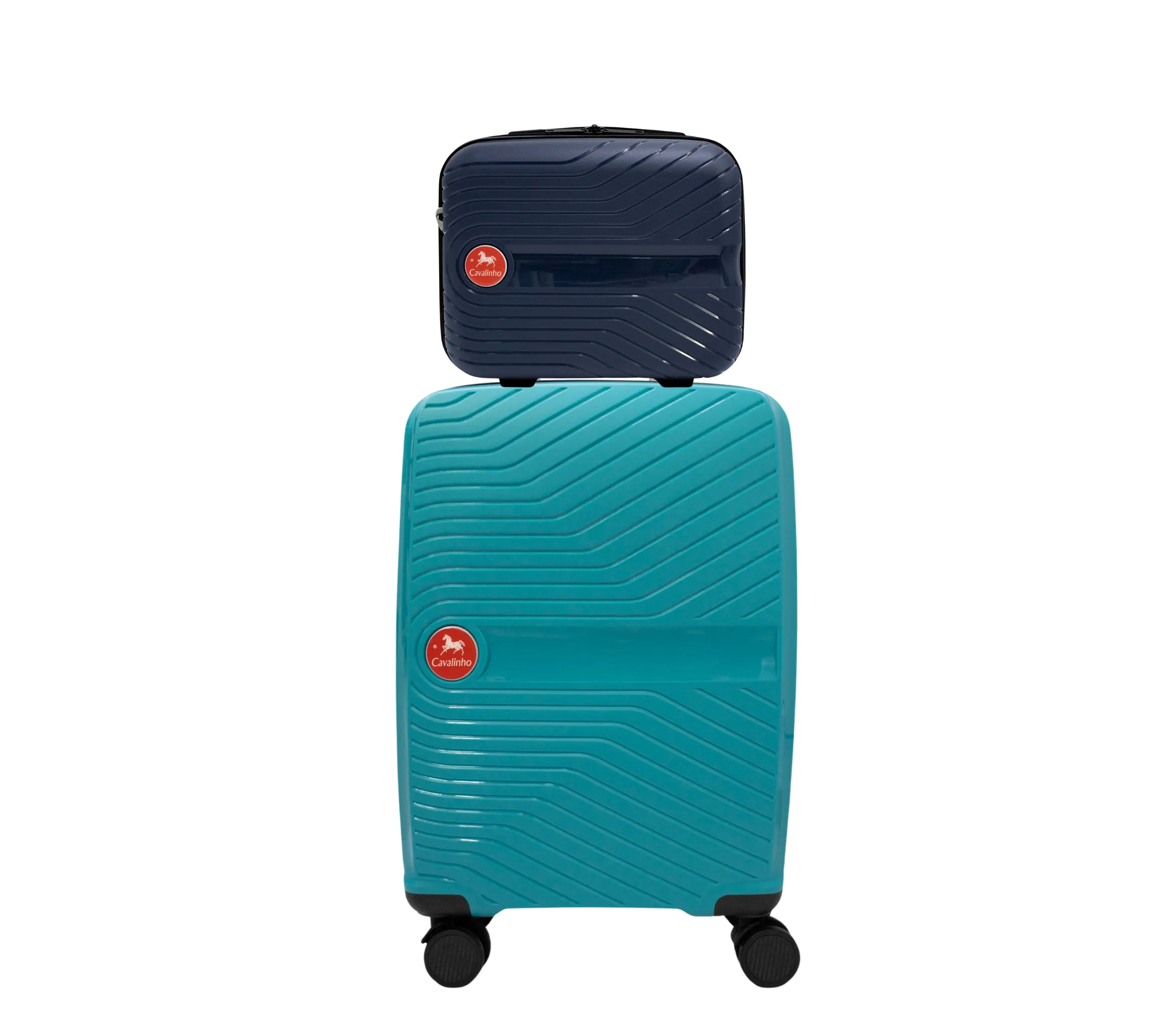 Colorful 2 Piece Luggage Set (15" & 19")