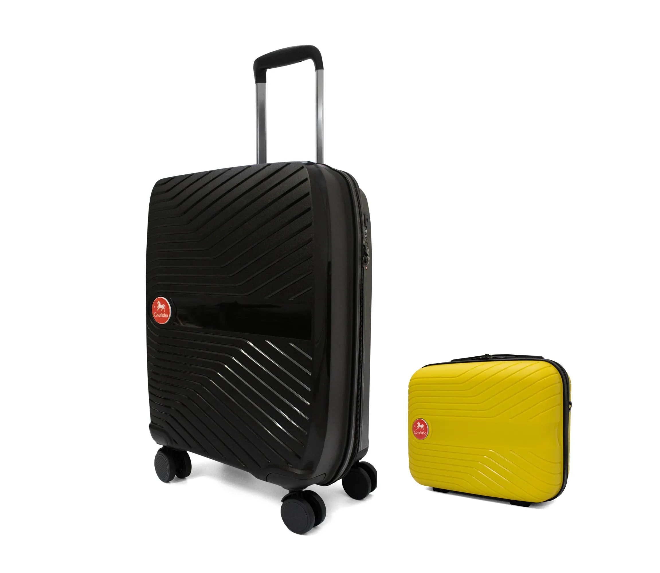 Colorful 2 Piece Luggage Set (15" & 19")