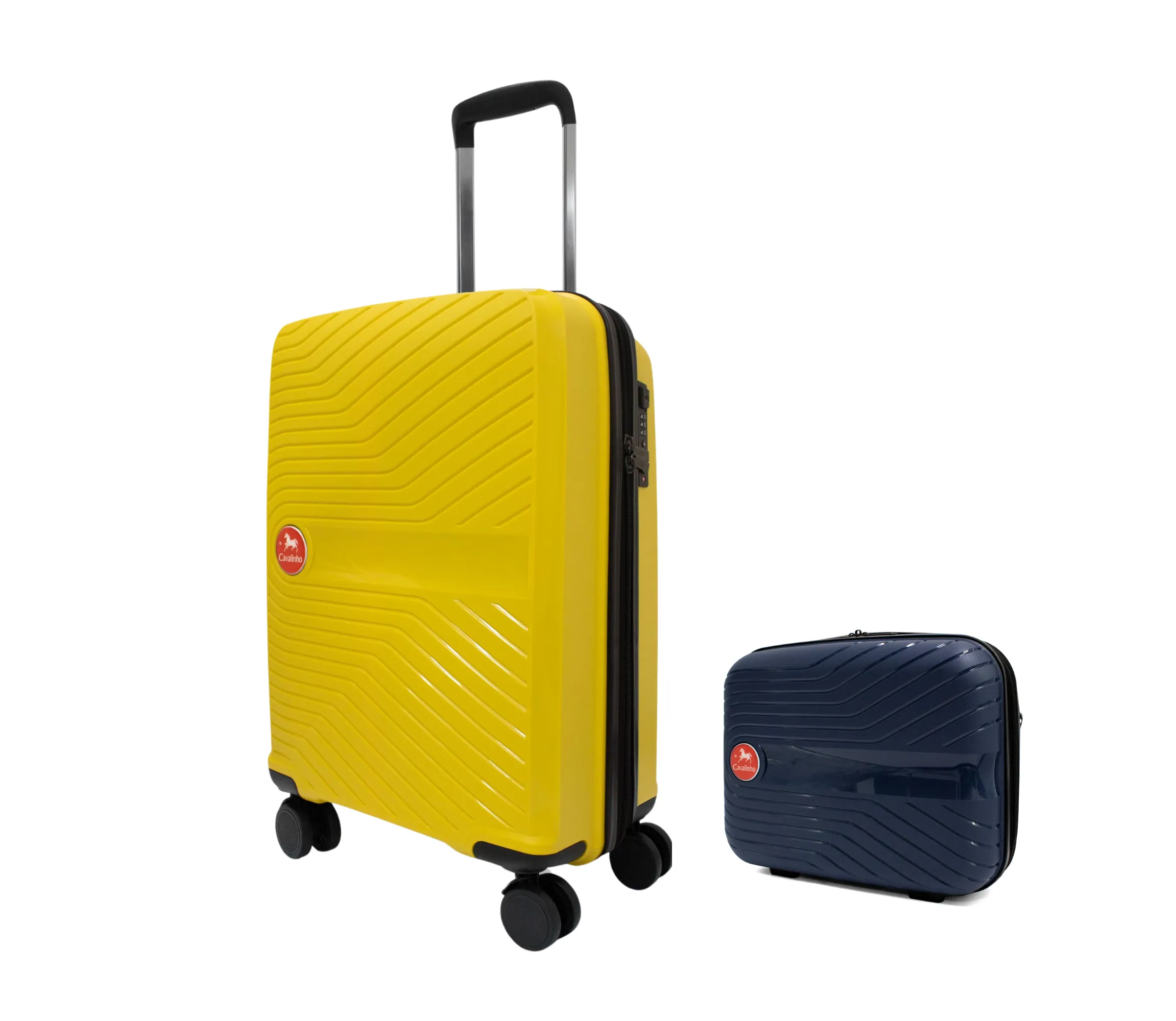 Colorful 2 Piece Luggage Set (15" & 19")