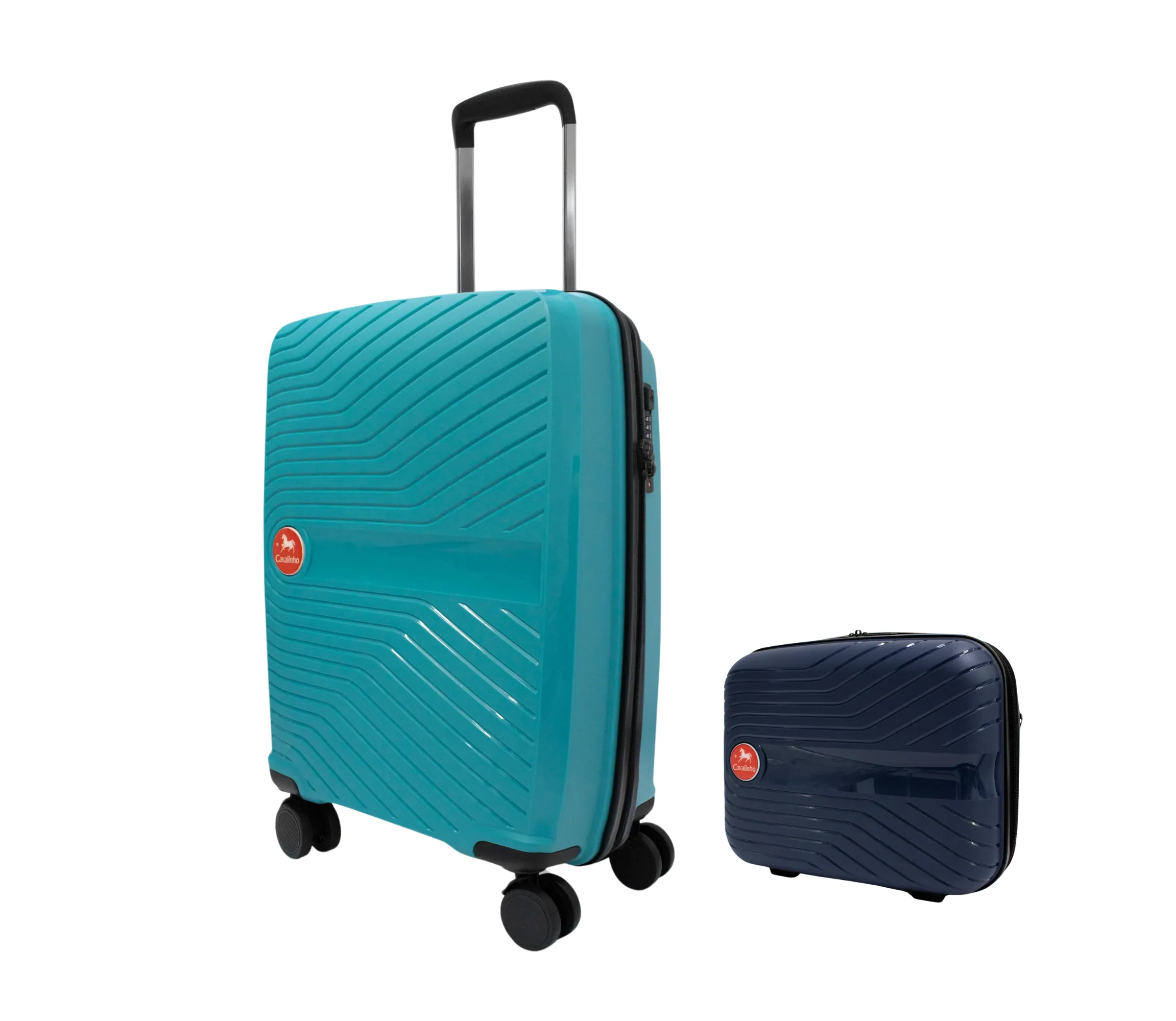 Colorful 2 Piece Luggage Set (15" & 19")