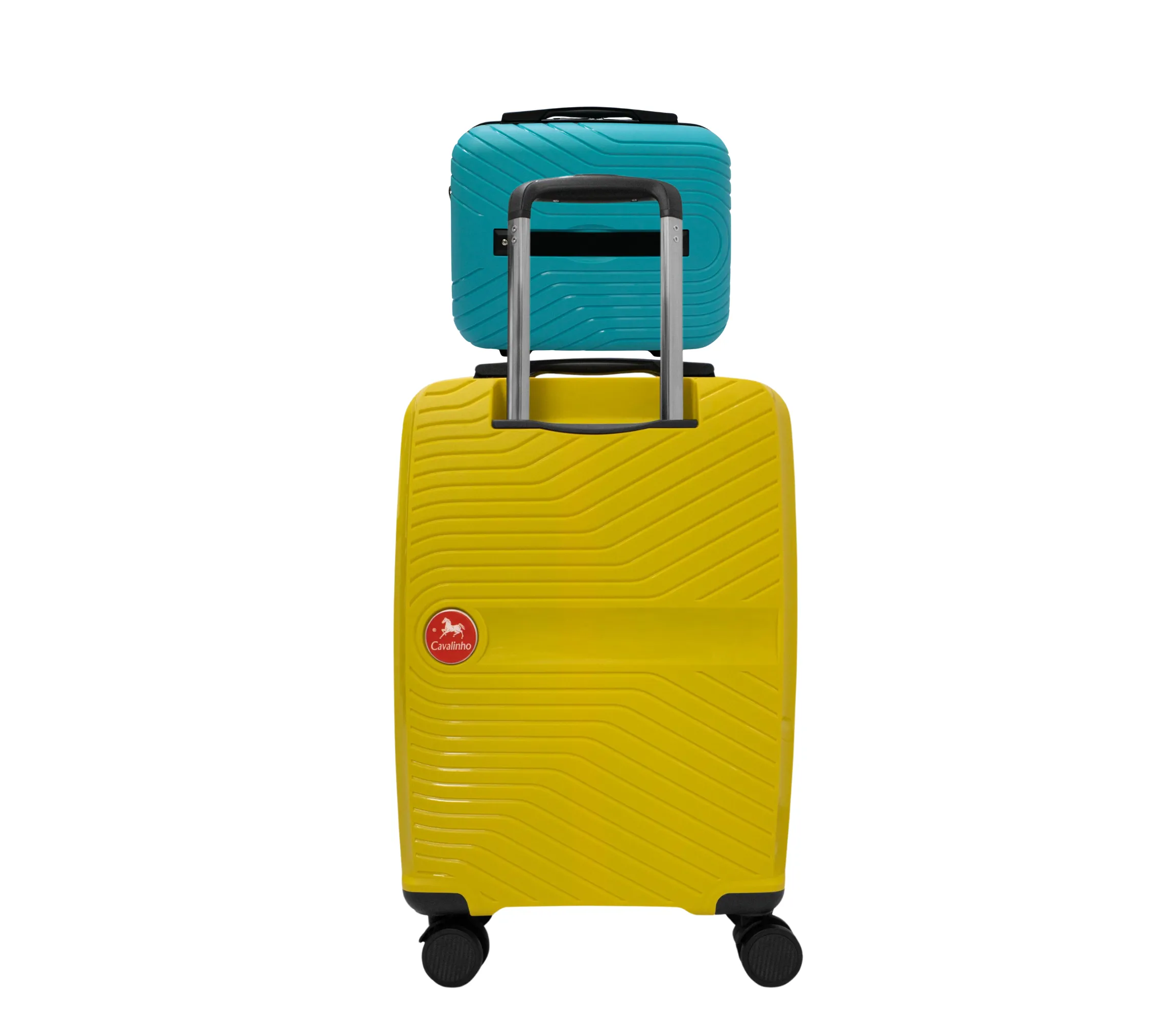 Colorful 2 Piece Luggage Set (15" & 19")