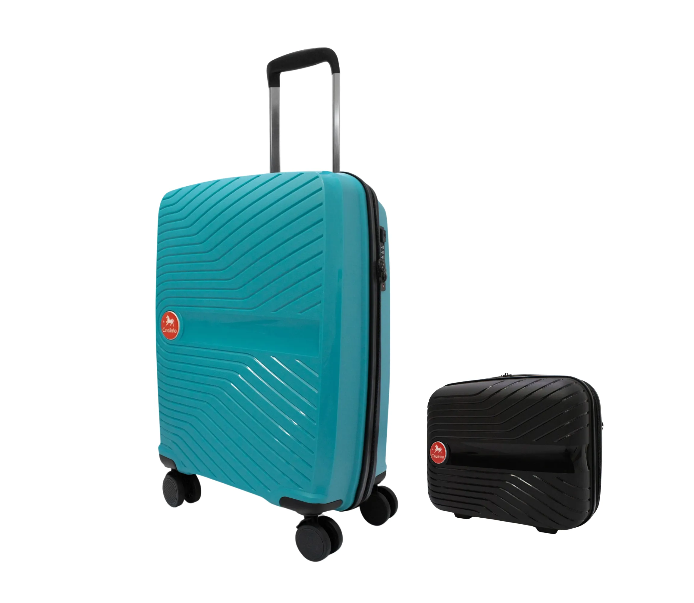 Colorful 2 Piece Luggage Set (15" & 19")